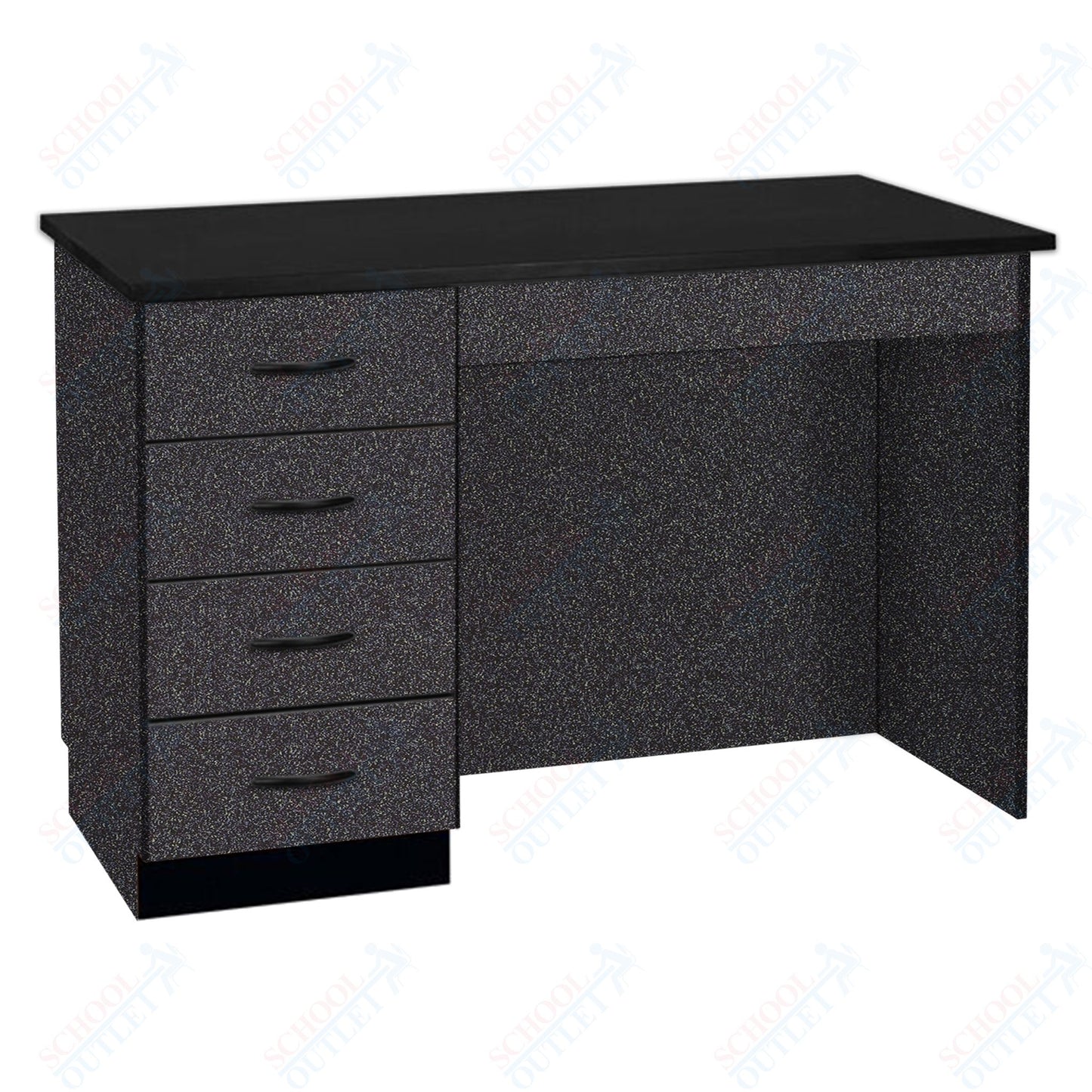 54"W Compact Chemical Resistant Laminate Top Island Desk (84150 K36 21)