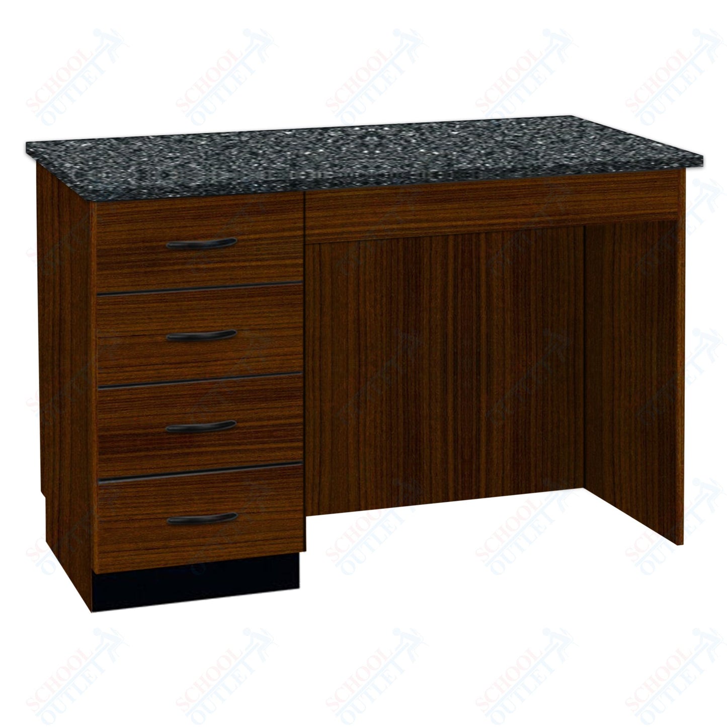 54"W Compact Chemical Resistant Laminate Top Island Desk (84150 K36 21)