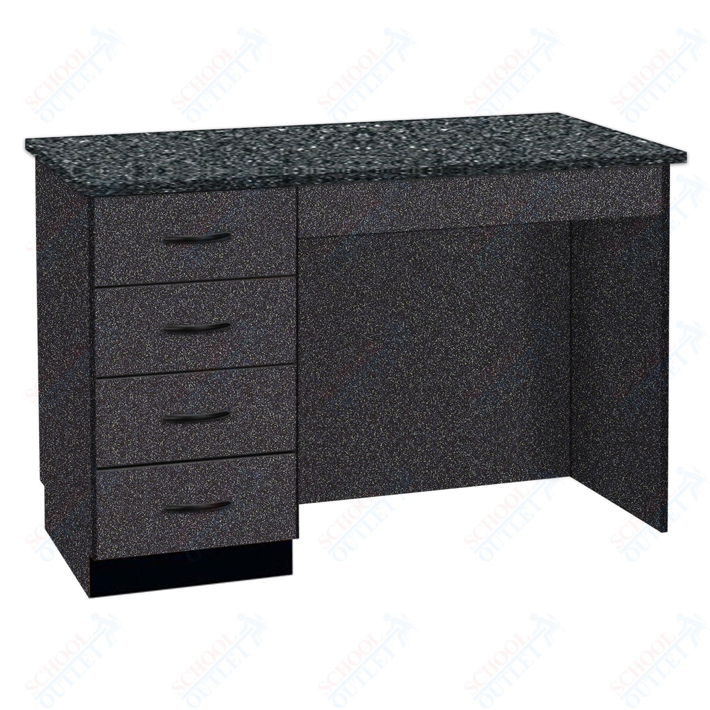 54"W Compact Chemical Resistant Laminate Top Island Desk (84150 K36 21)