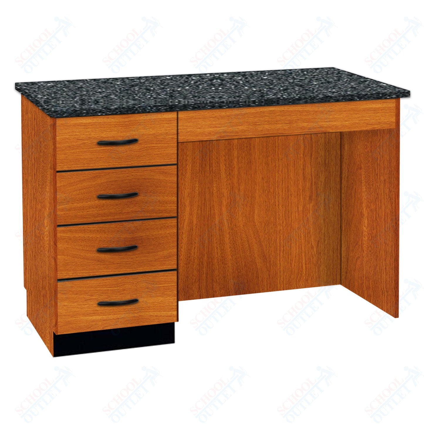 54"W Compact Chemical Resistant Laminate Top Island Desk (84150 K36 21)