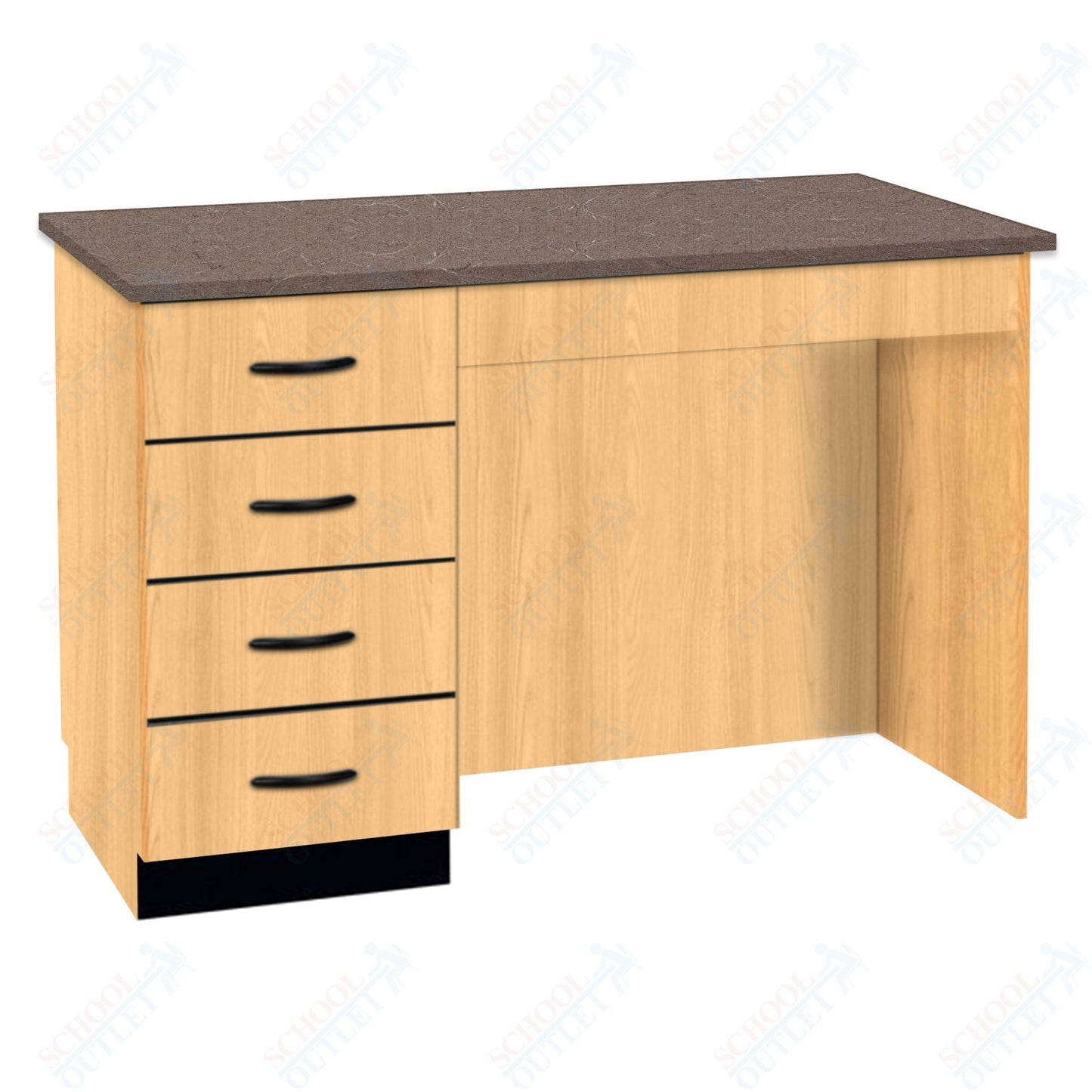 54"W Compact Phenolic Top Island Desk (84150 K36 24)