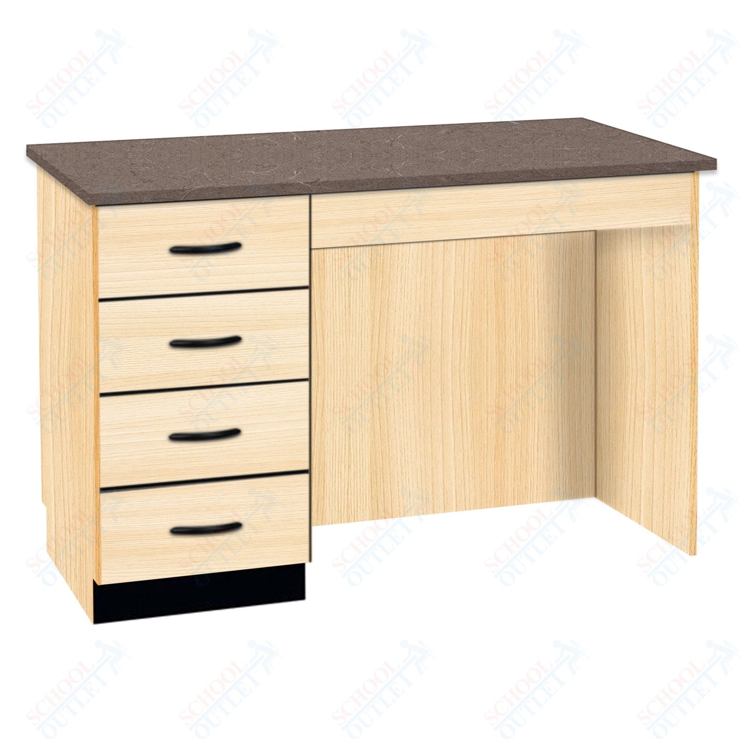 54"W Compact Phenolic Top Island Desk (84150 K36 24)