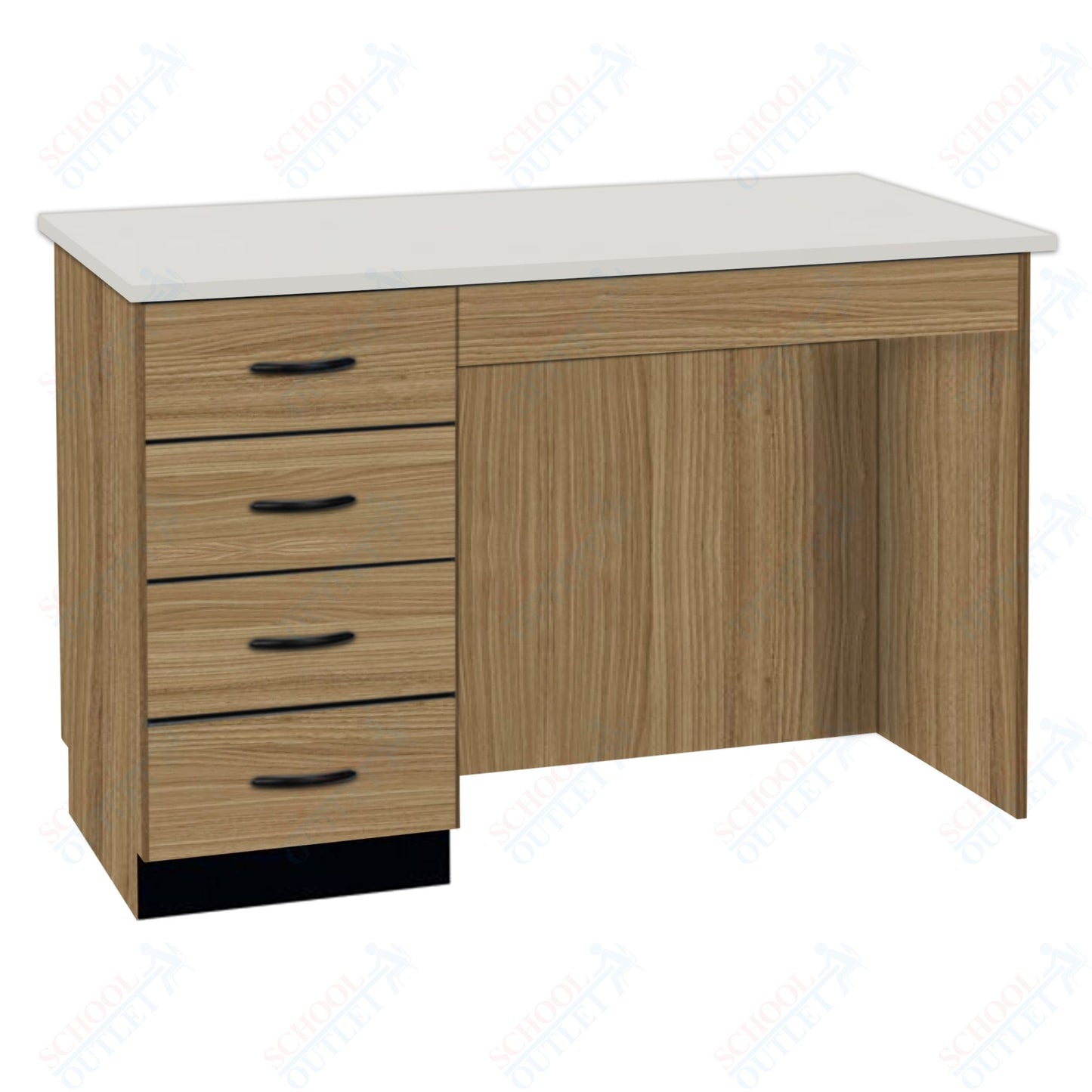 54"W Compact Phenolic Top Island Desk (84150 K36 24)