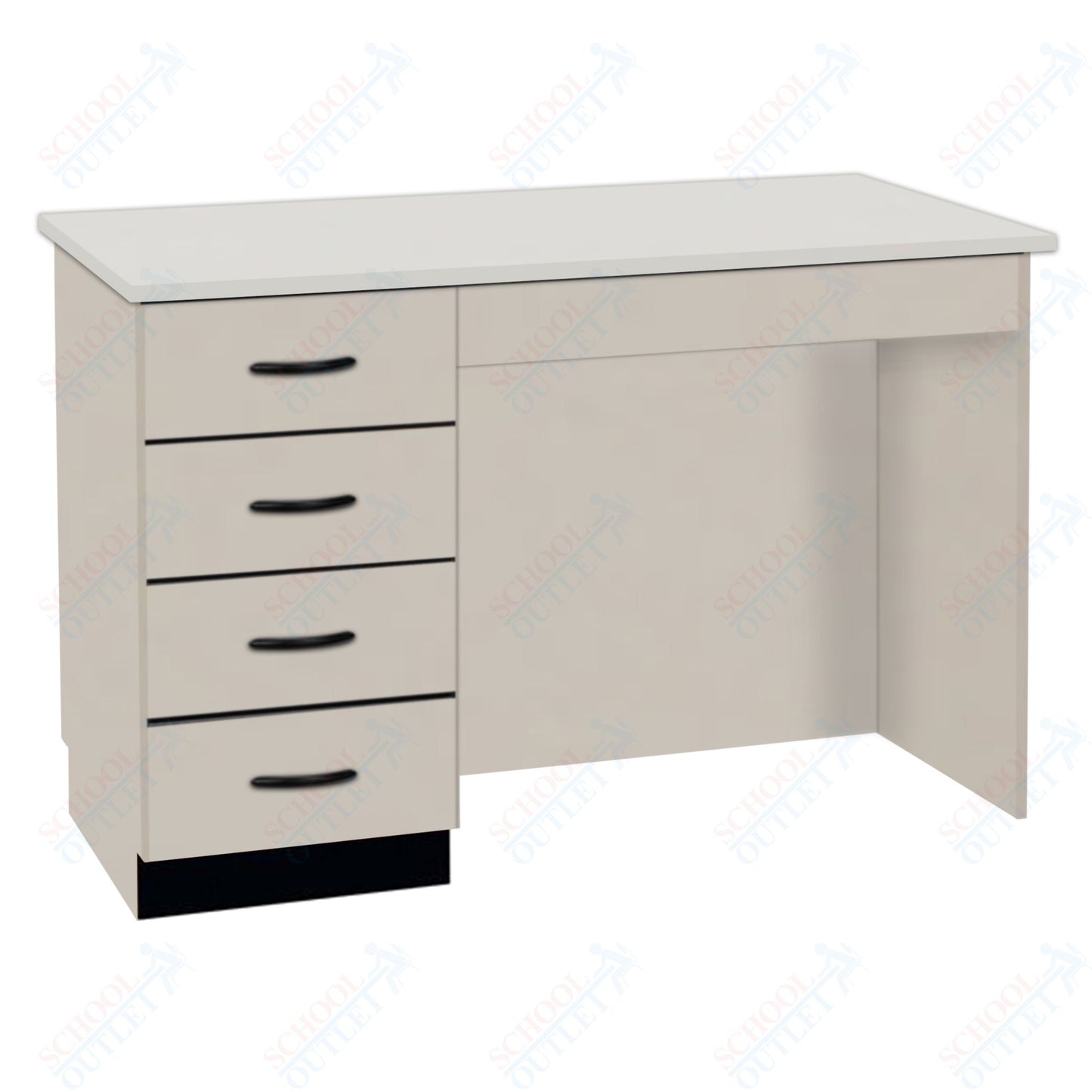 54"W Compact Phenolic Top Island Desk (84150 K36 24)