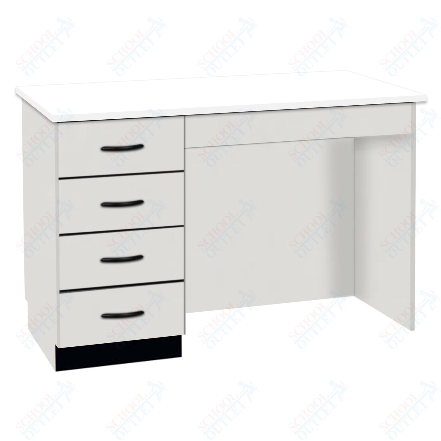 54"W Compact Phenolic Top Island Desk (84150 K36 24)