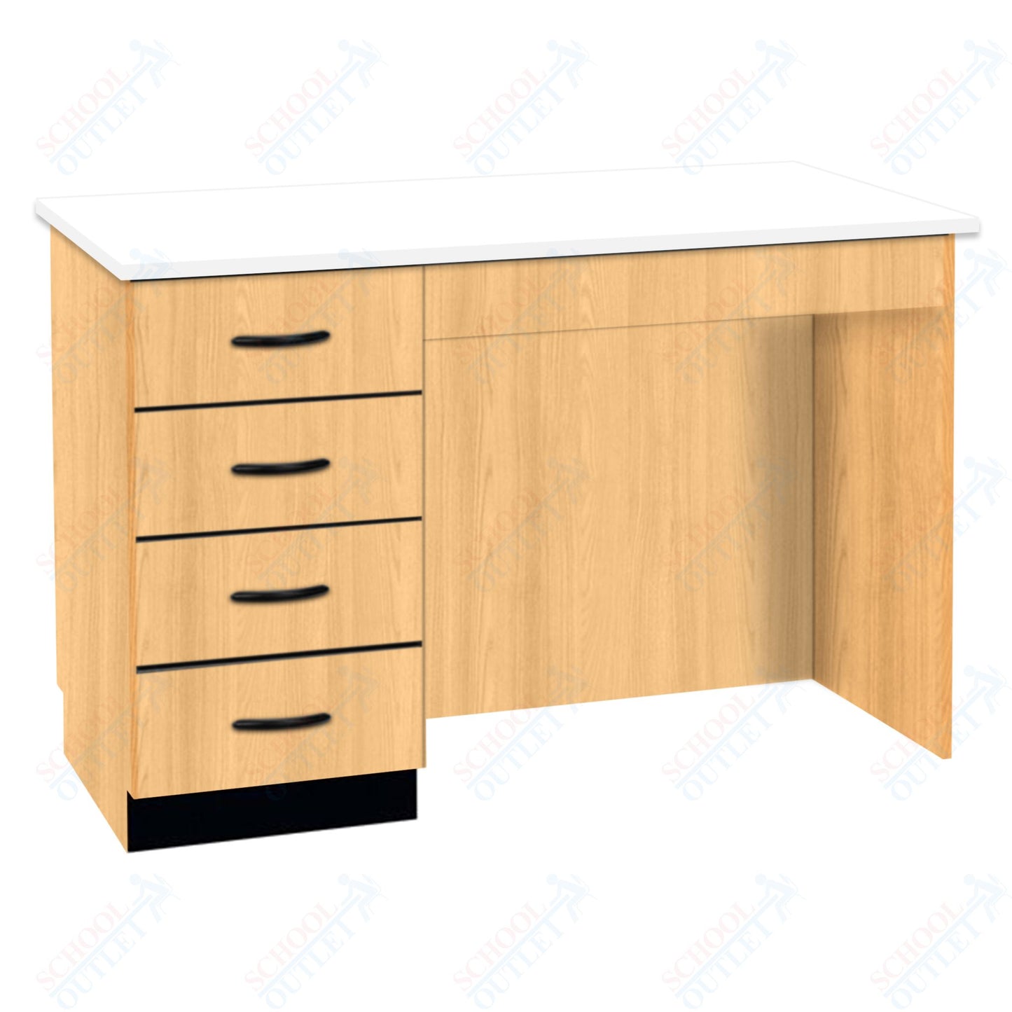 54"W Compact Phenolic Top Island Desk (84150 K36 24)