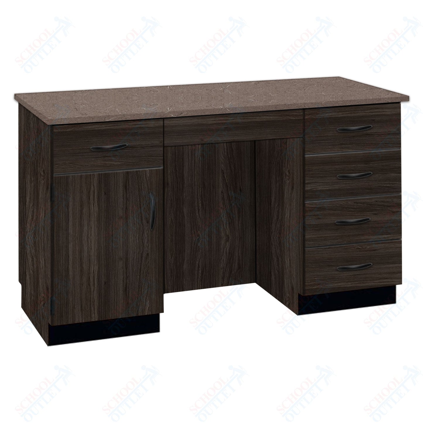 61"W Compact Phenolic Top Island Desk (84152 K36 24)