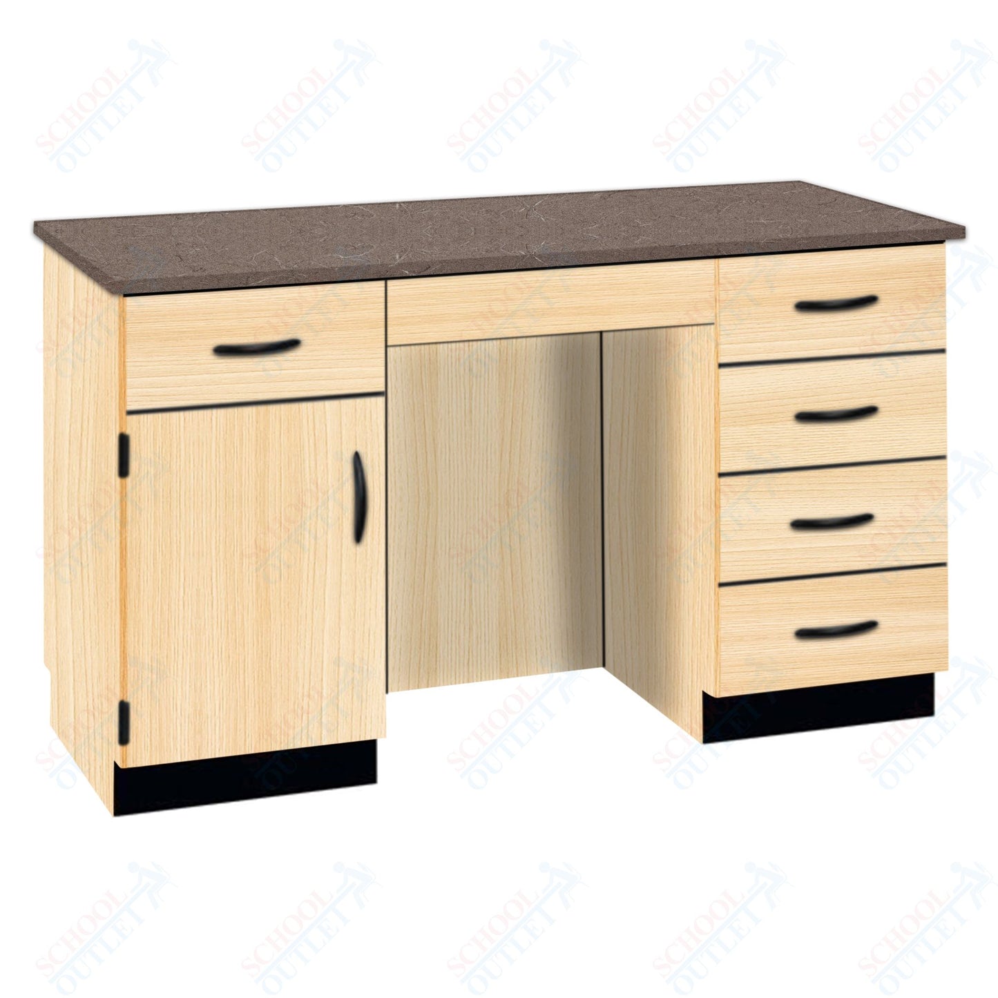 61"W Compact Phenolic Top Island Desk (84152 K36 24)