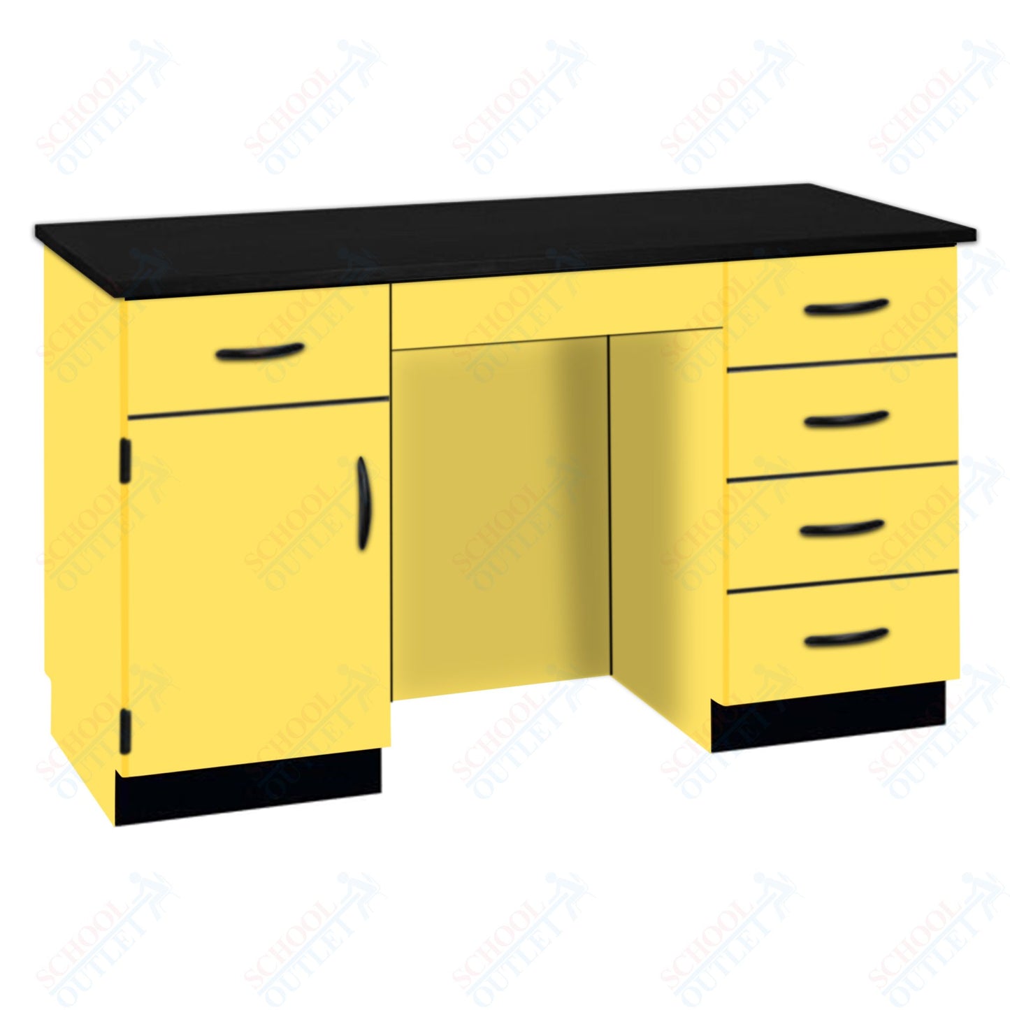 61"W Compact Phenolic Top Island Desk (84152 K36 24)