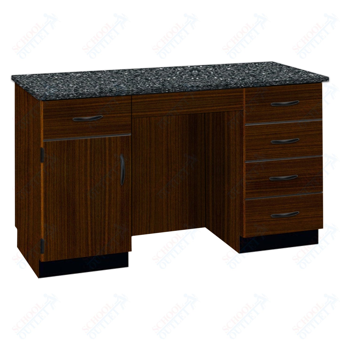 61"W Compact Phenolic Top Island Desk (84152 K36 24)