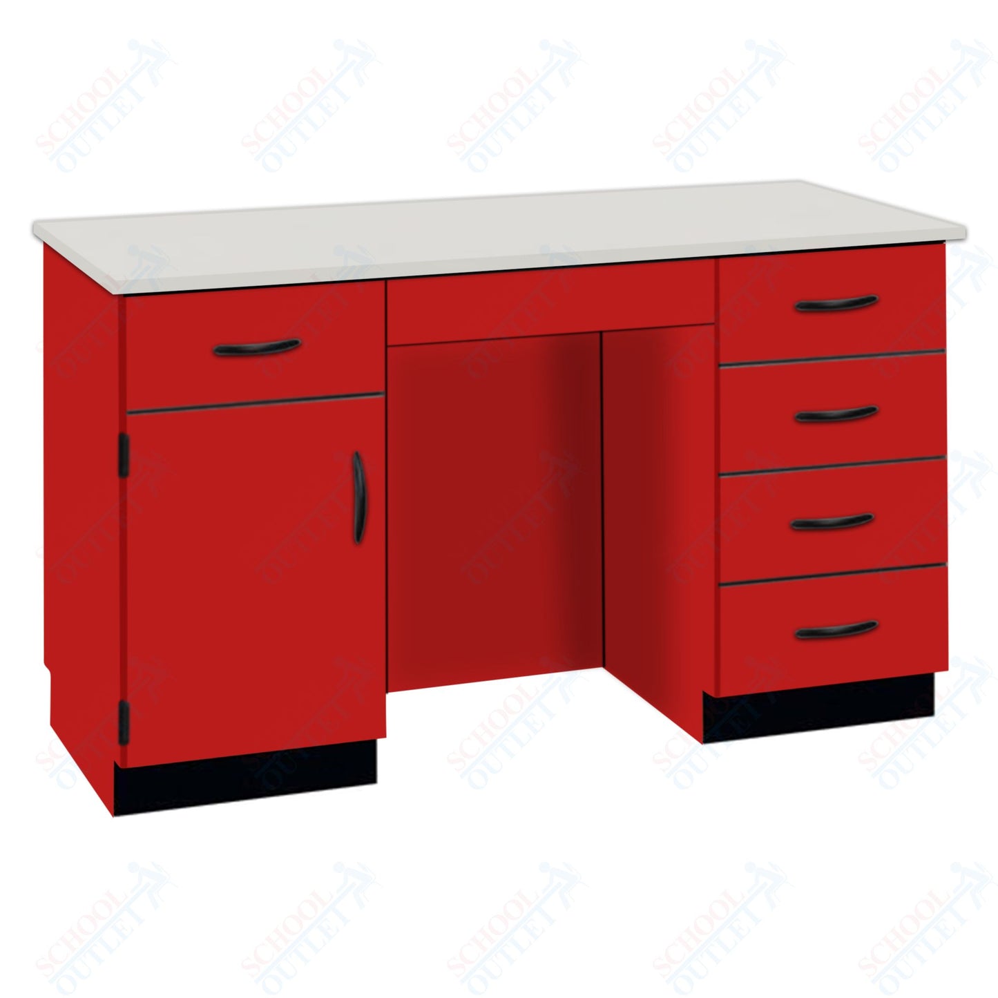 61"W Compact Phenolic Top Island Desk (84152 K36 24)