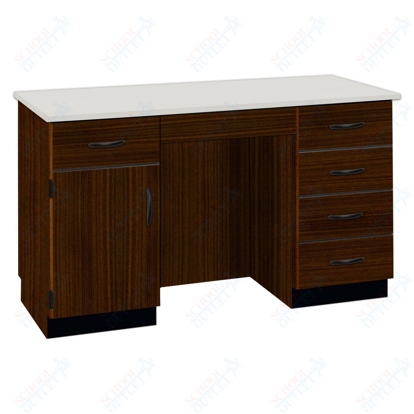 61"W Compact Phenolic Top Island Desk (84152 K36 24)