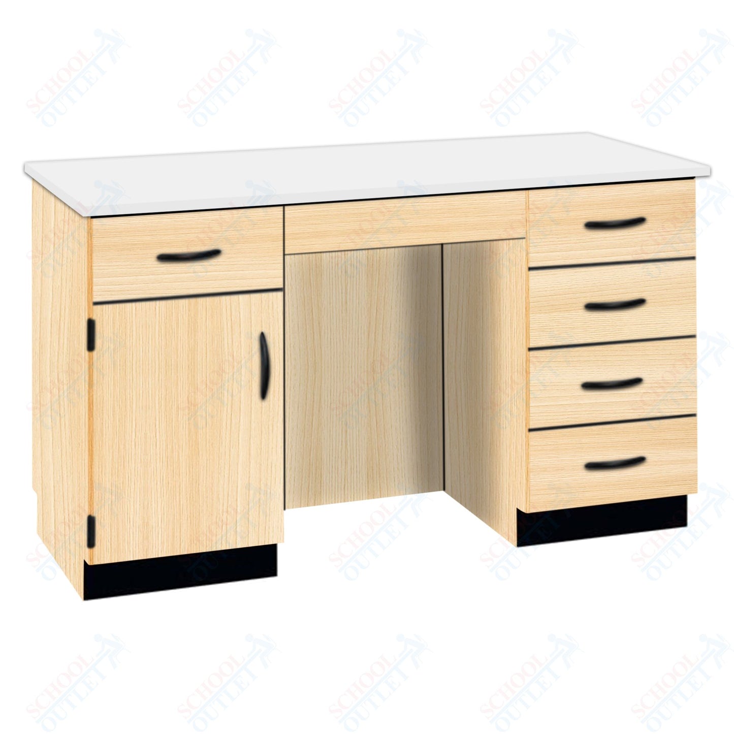 61"W Compact Phenolic Top Island Desk (84152 K36 24)