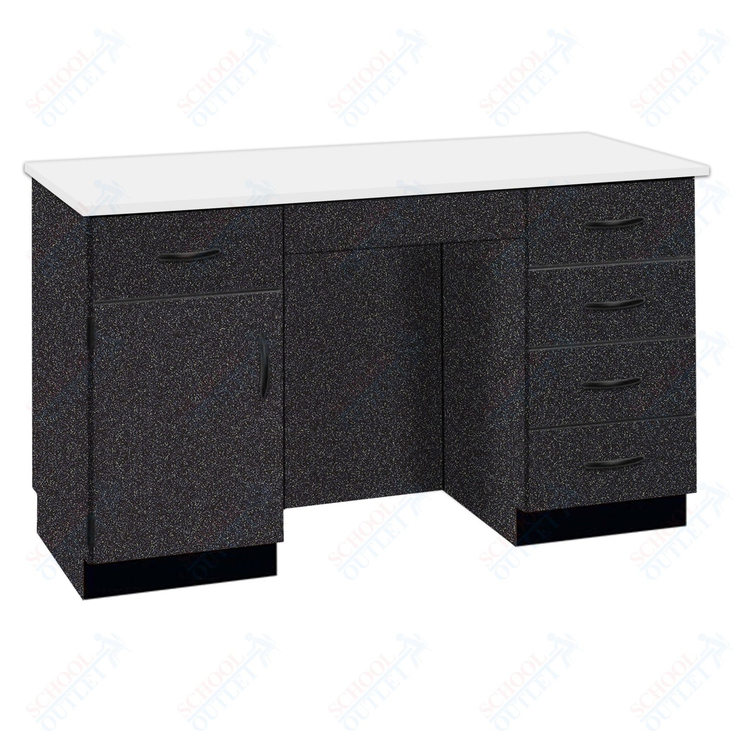 61"W Compact Phenolic Top Island Desk (84158 K36 24)