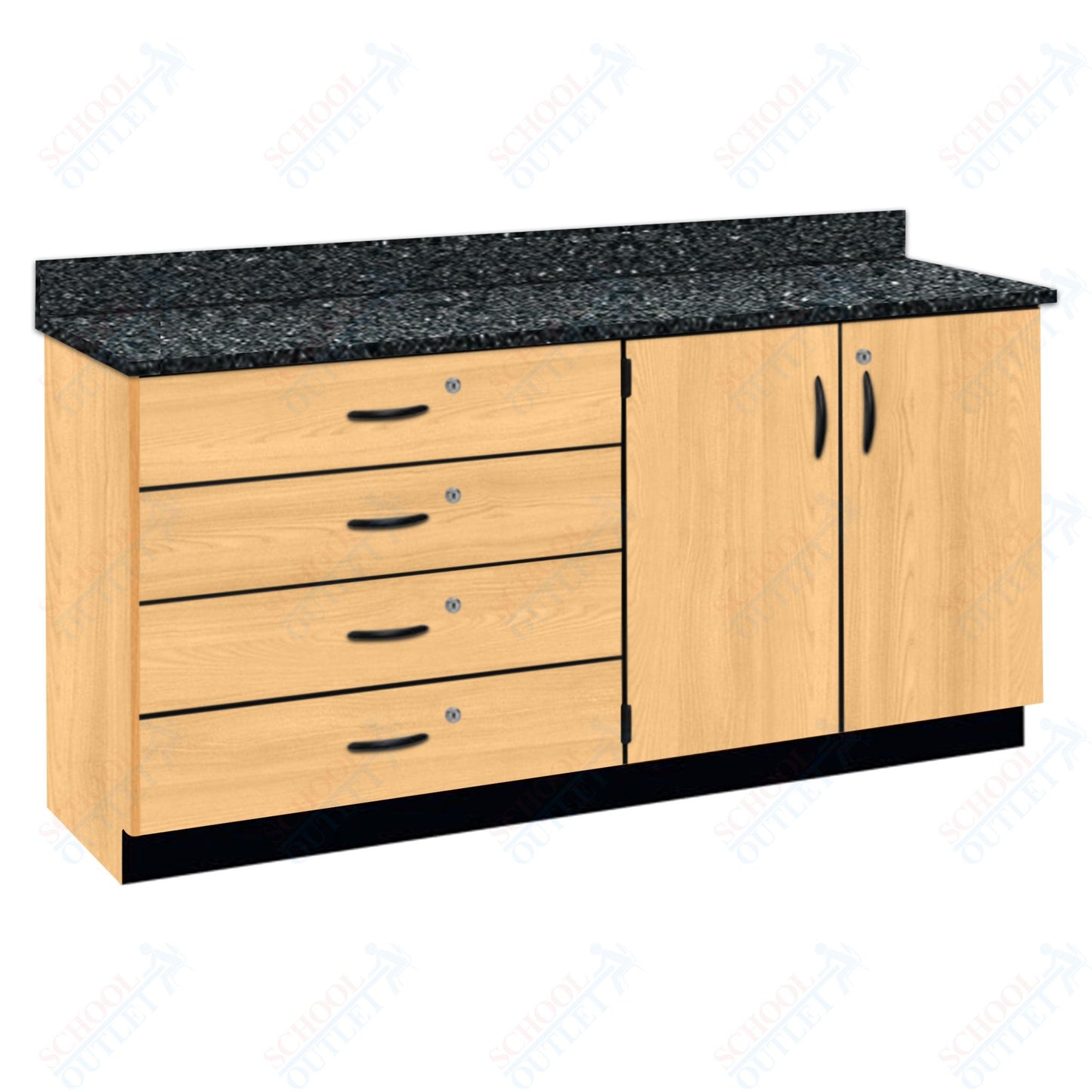 Phenolic Top Wall Work Counter with Lock (84170 K36 24)