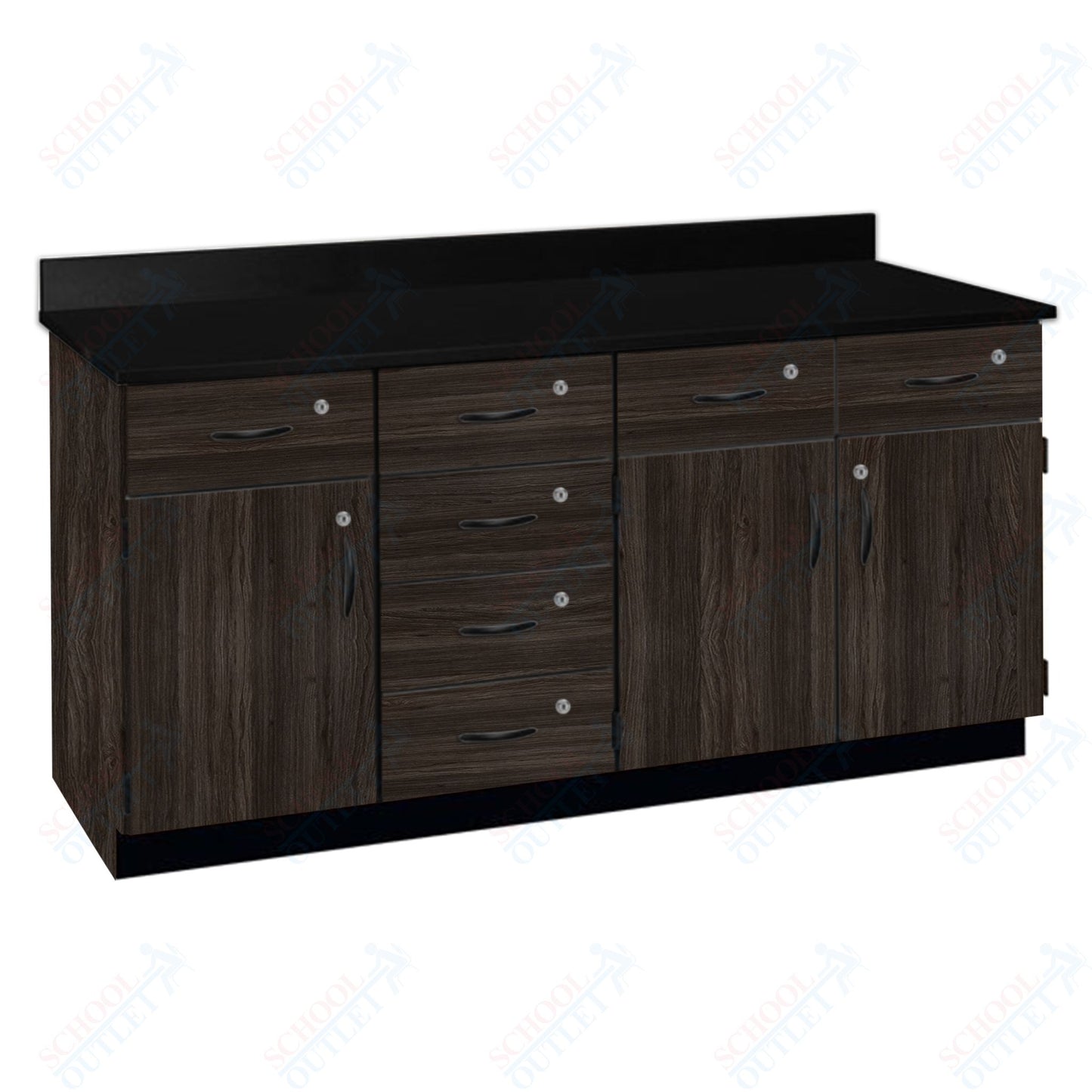 Phenolic Top Wall Work Counter with Lock (84172 K36 24)