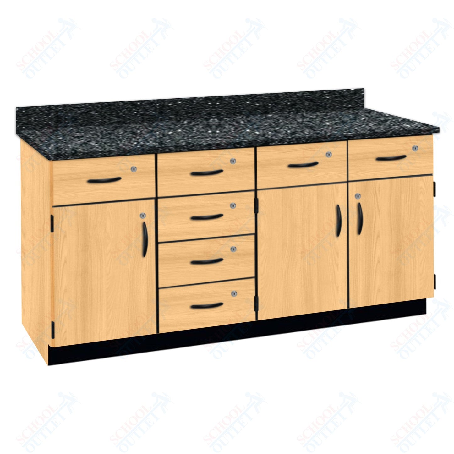 Phenolic Top Wall Work Counter with Lock (84172 K36 24)