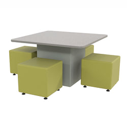 Marco Sonik Series Padded Base Square Table 26" height (LF2616-G1-MA)