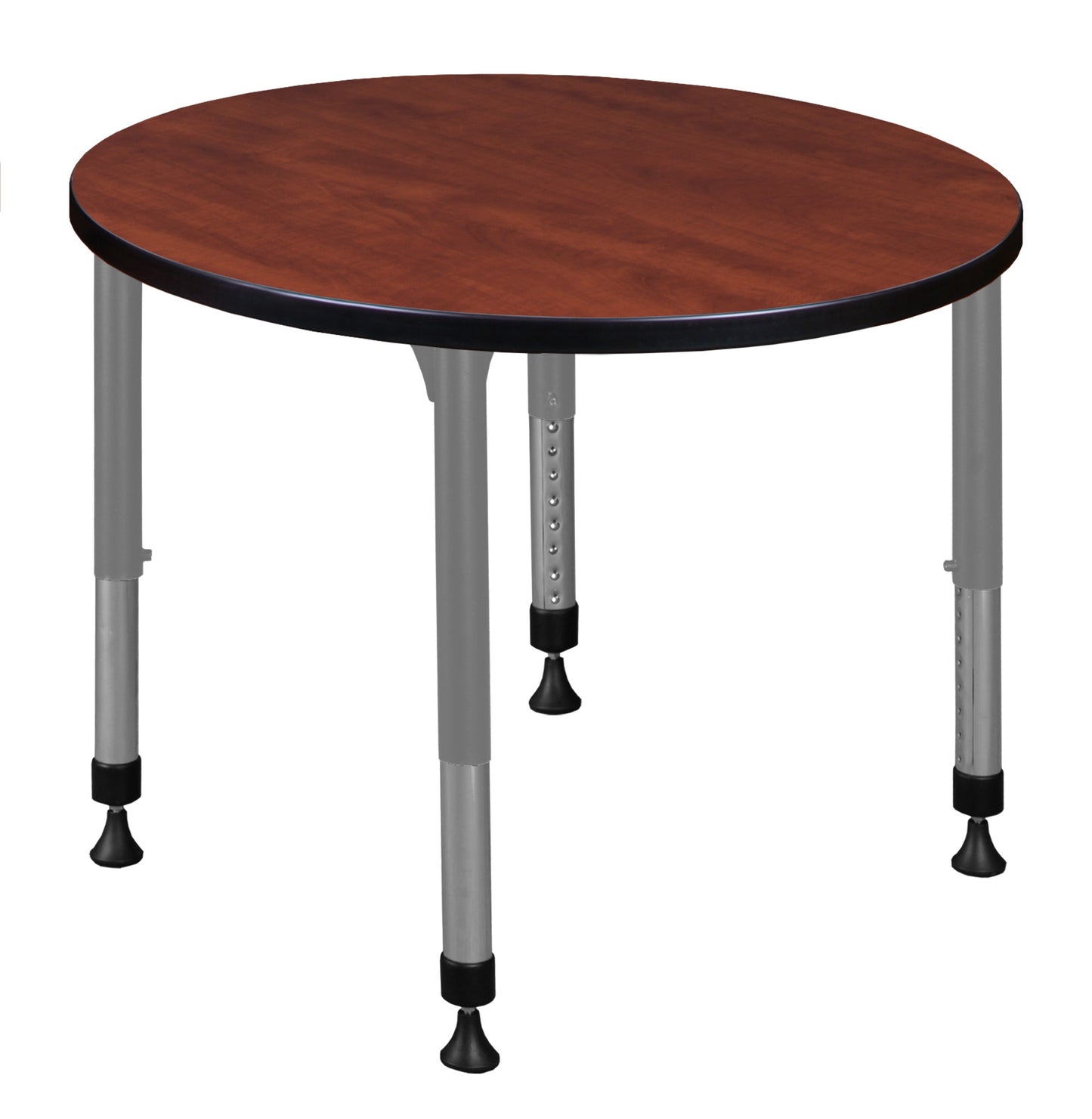 Regency Kee 30 in. Round Height Adjustable Mobile Classroom Activity Table