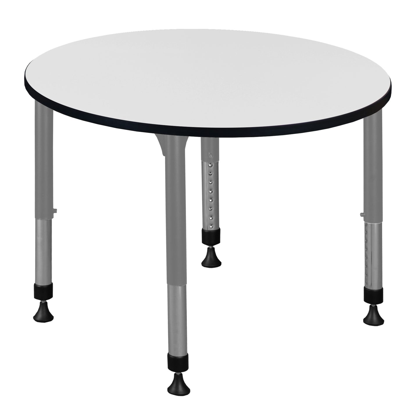Regency Kee 36 in. Round Height Adjustable Mobile Classroom Activity Table