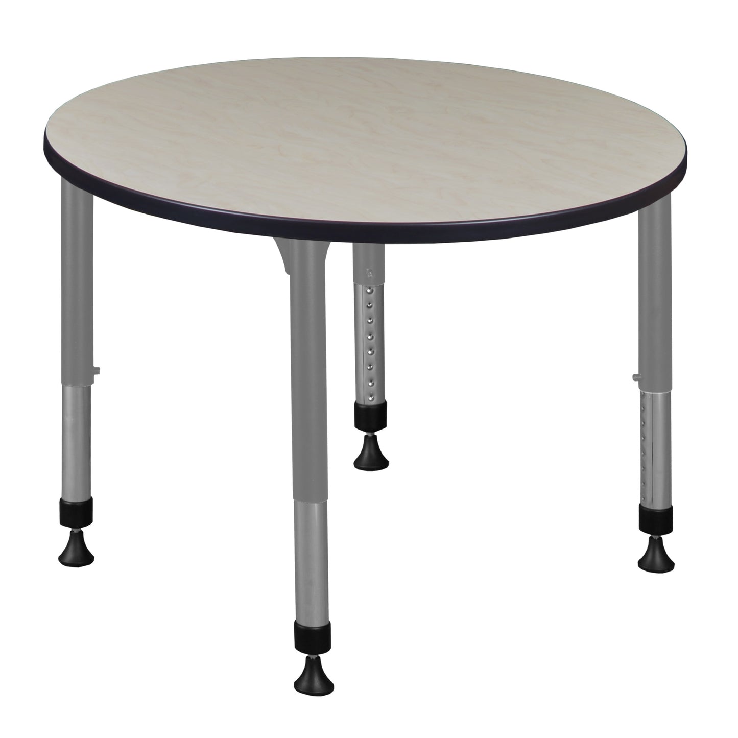 Regency Kee 42 in. Round Height Adjustable Mobile Classroom Activity Table