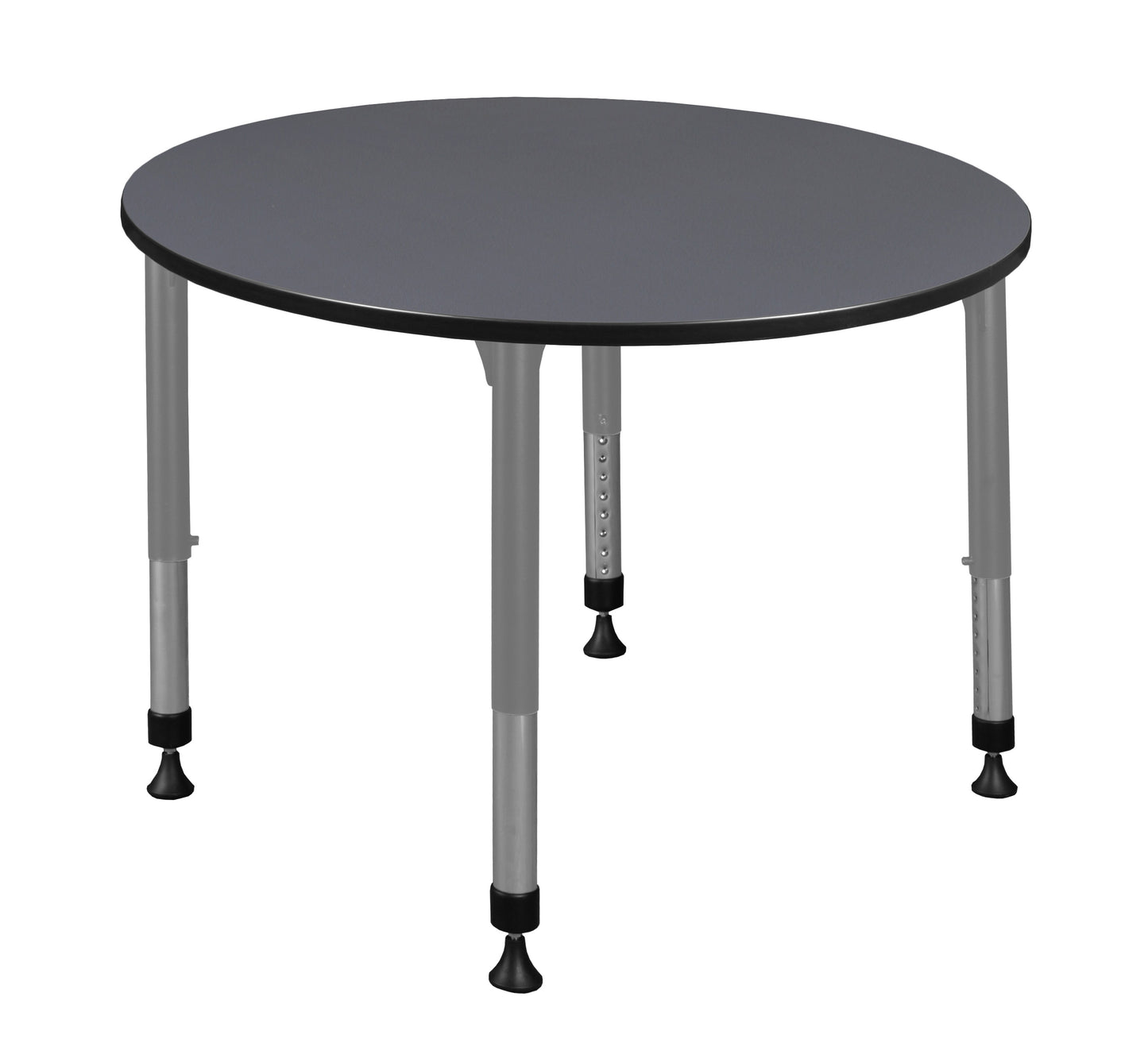 Regency Kee 48 in. Round Height Adjustable Mobile Classroom Activity Table