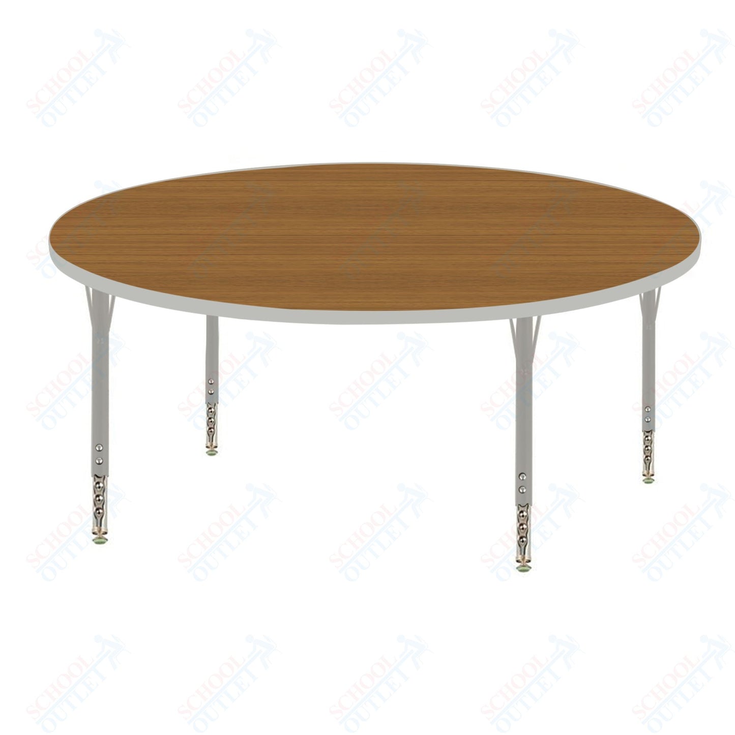 USA Capitol 30" Round Activity Table Adjustable Height 23"-31" (30RSE)