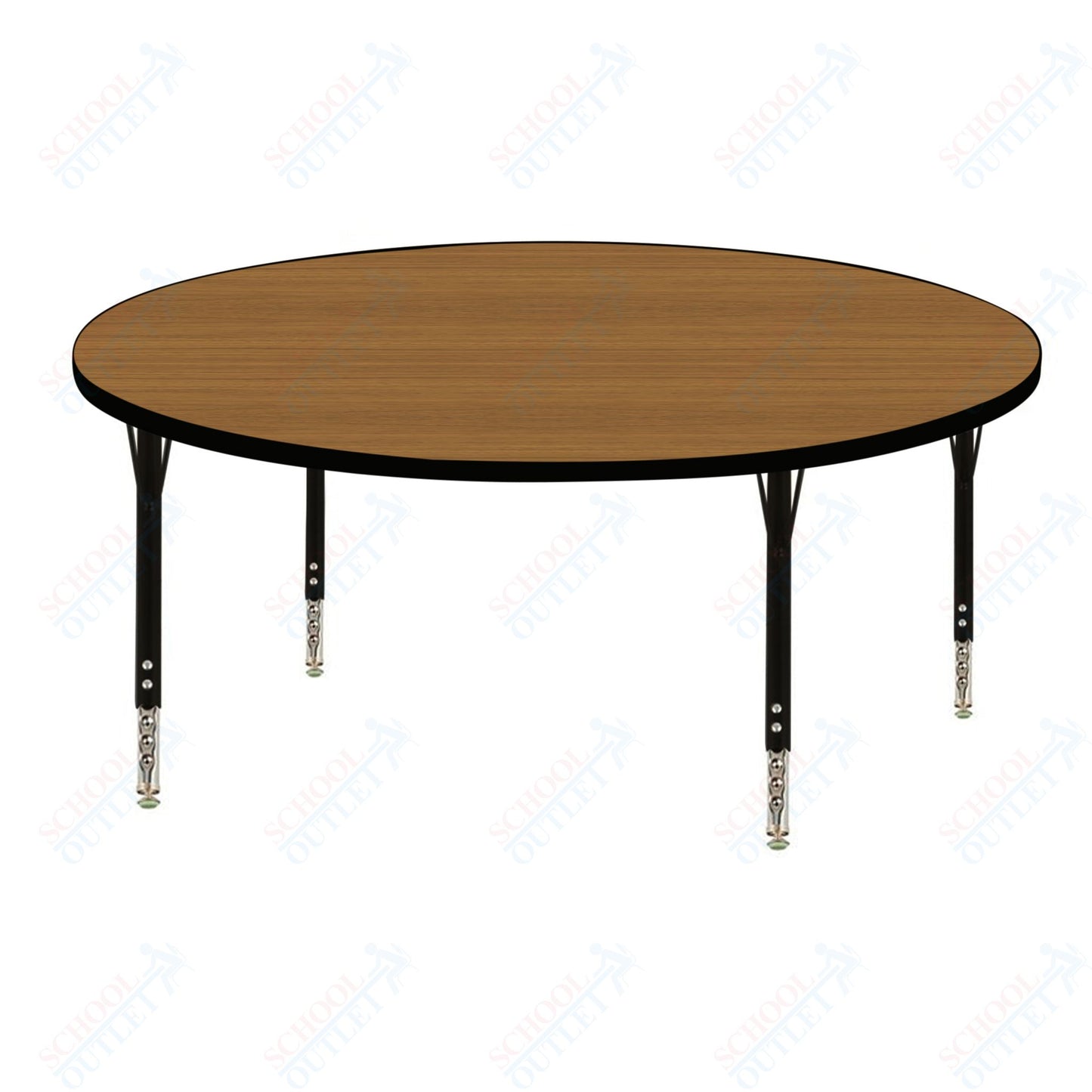 USA Capitol 30" Round Activity Table Adjustable Height 23"-31" (30RSE)