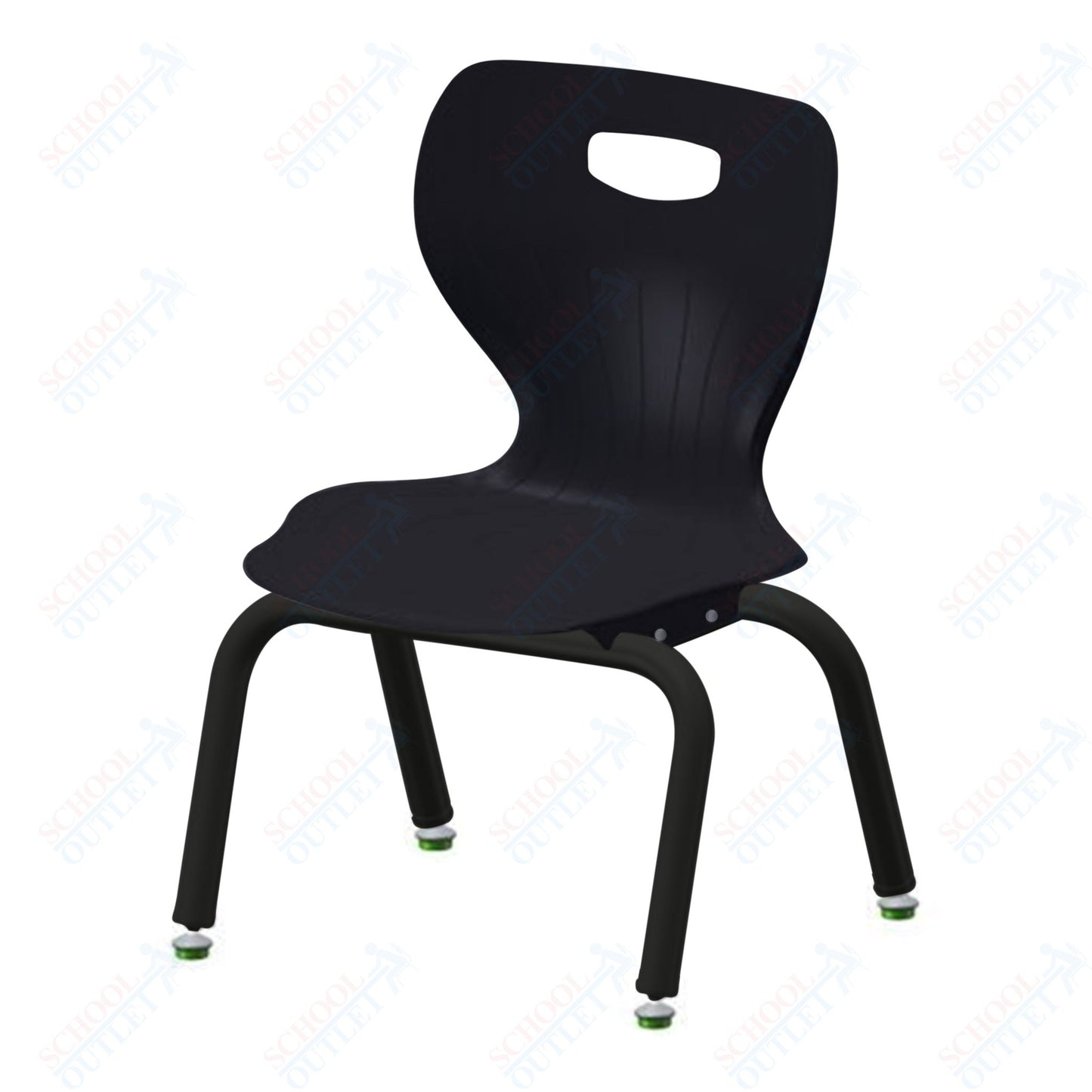 USA Capitol Euroflex 3500 Series 12" Stackable Chair (3502)