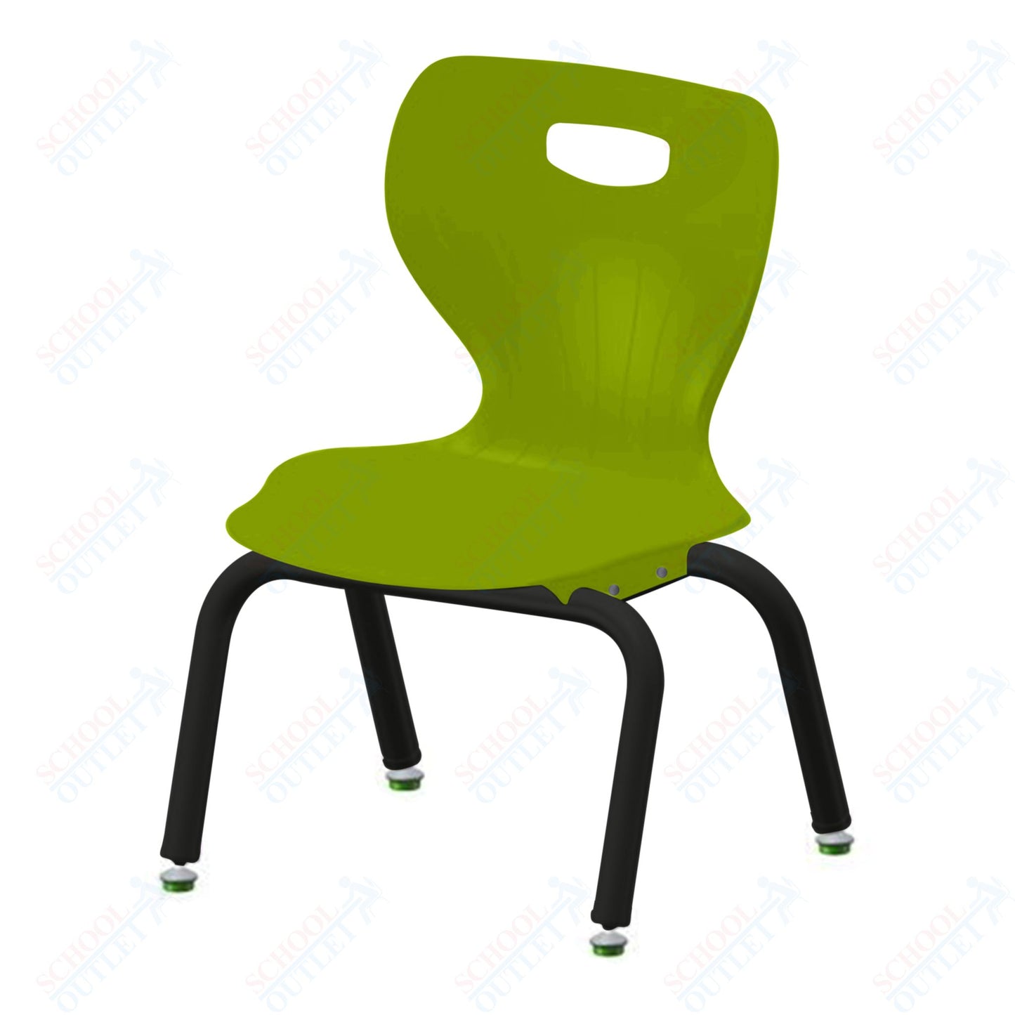 USA Capitol Euroflex 3500 Series 12" Stackable Chair (3502)