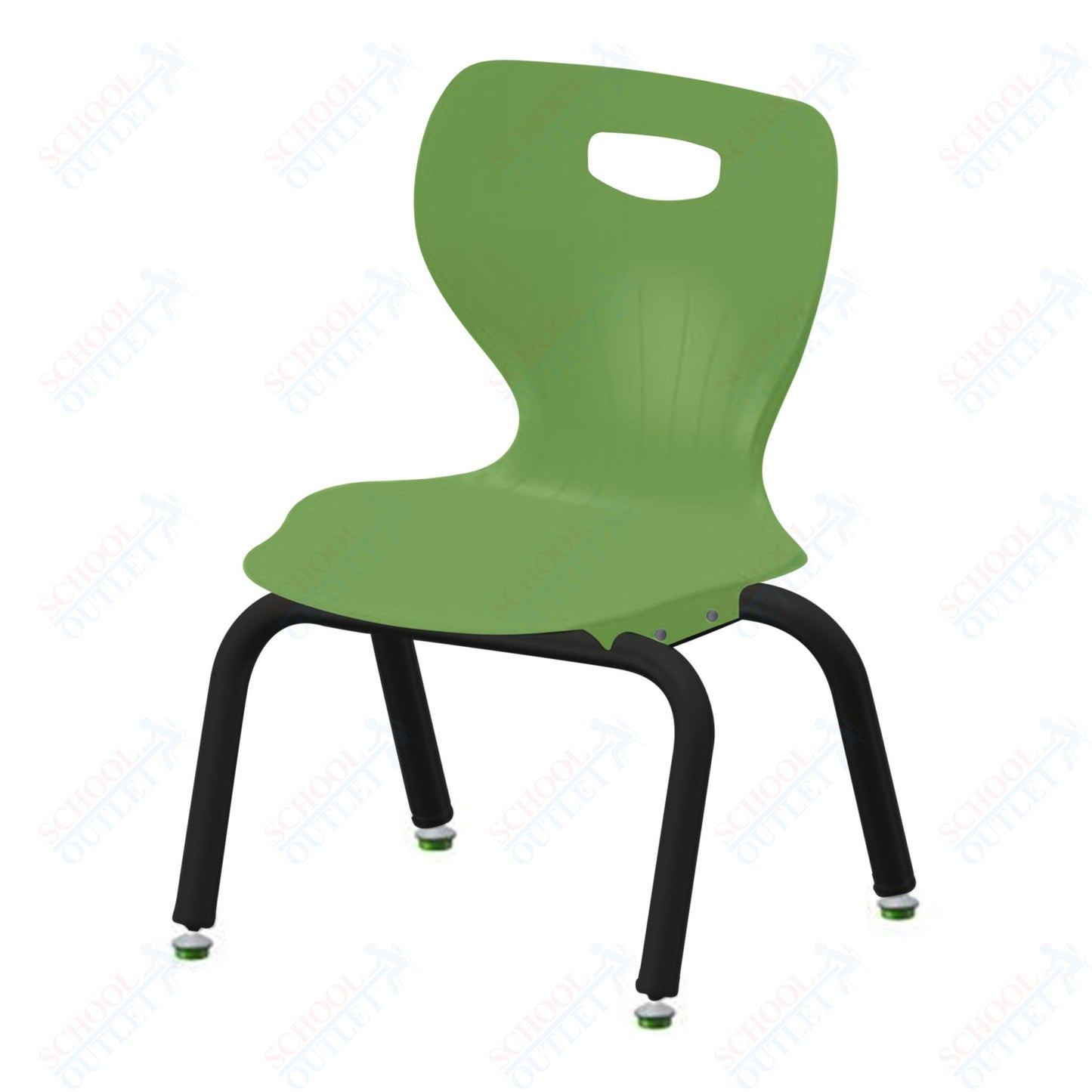 USA Capitol Euroflex 3500 Series 12" Stackable Chair (3502)