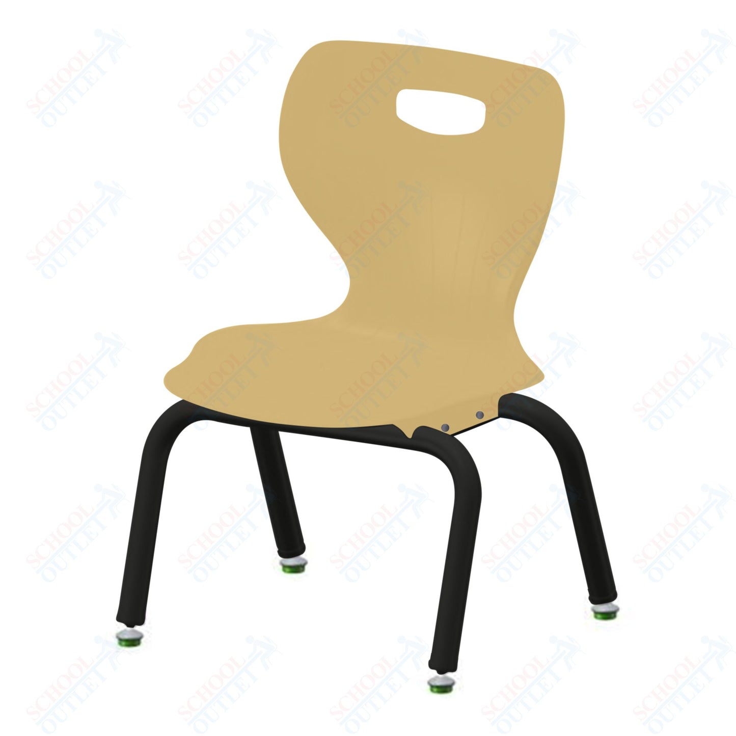 USA Capitol Euroflex 3500 Series 12" Stackable Chair (3502)