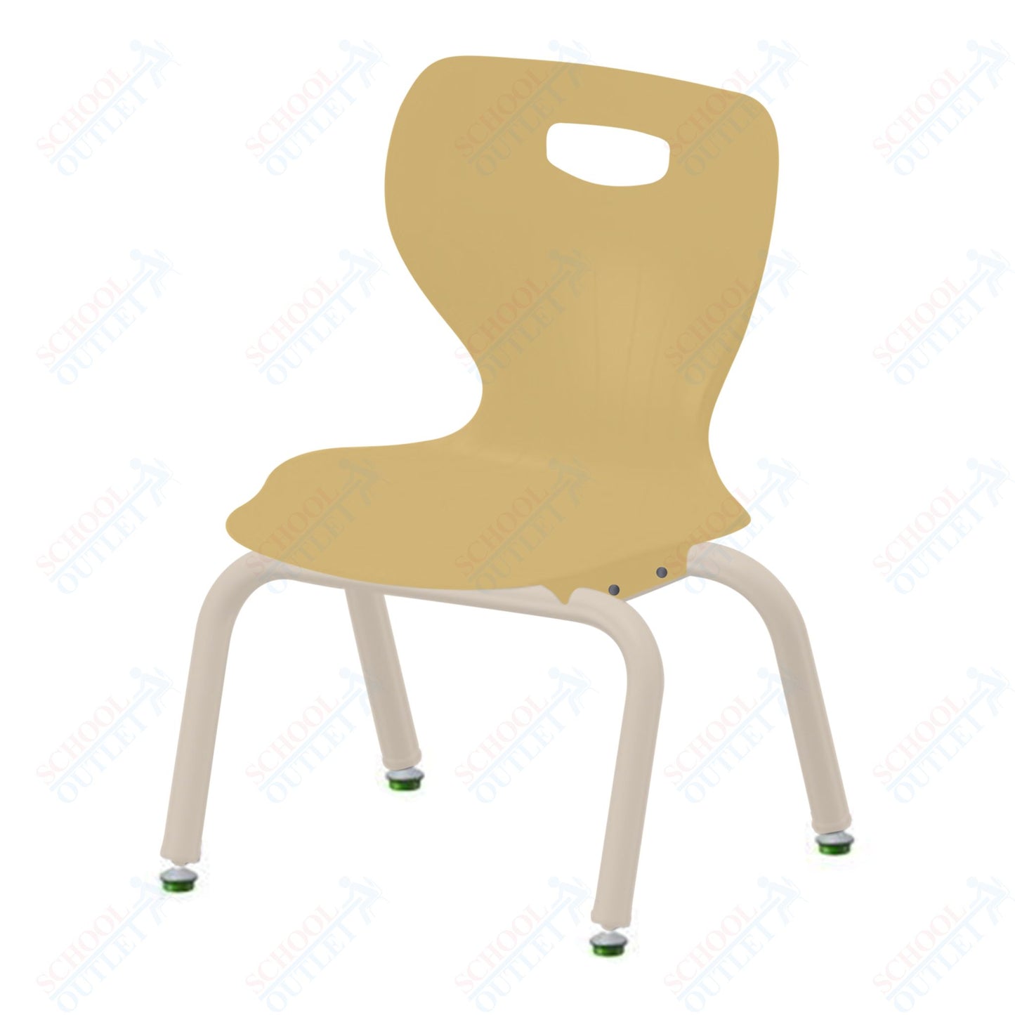 USA Capitol Euroflex 3500 Series 12" Stackable Chair (3502)