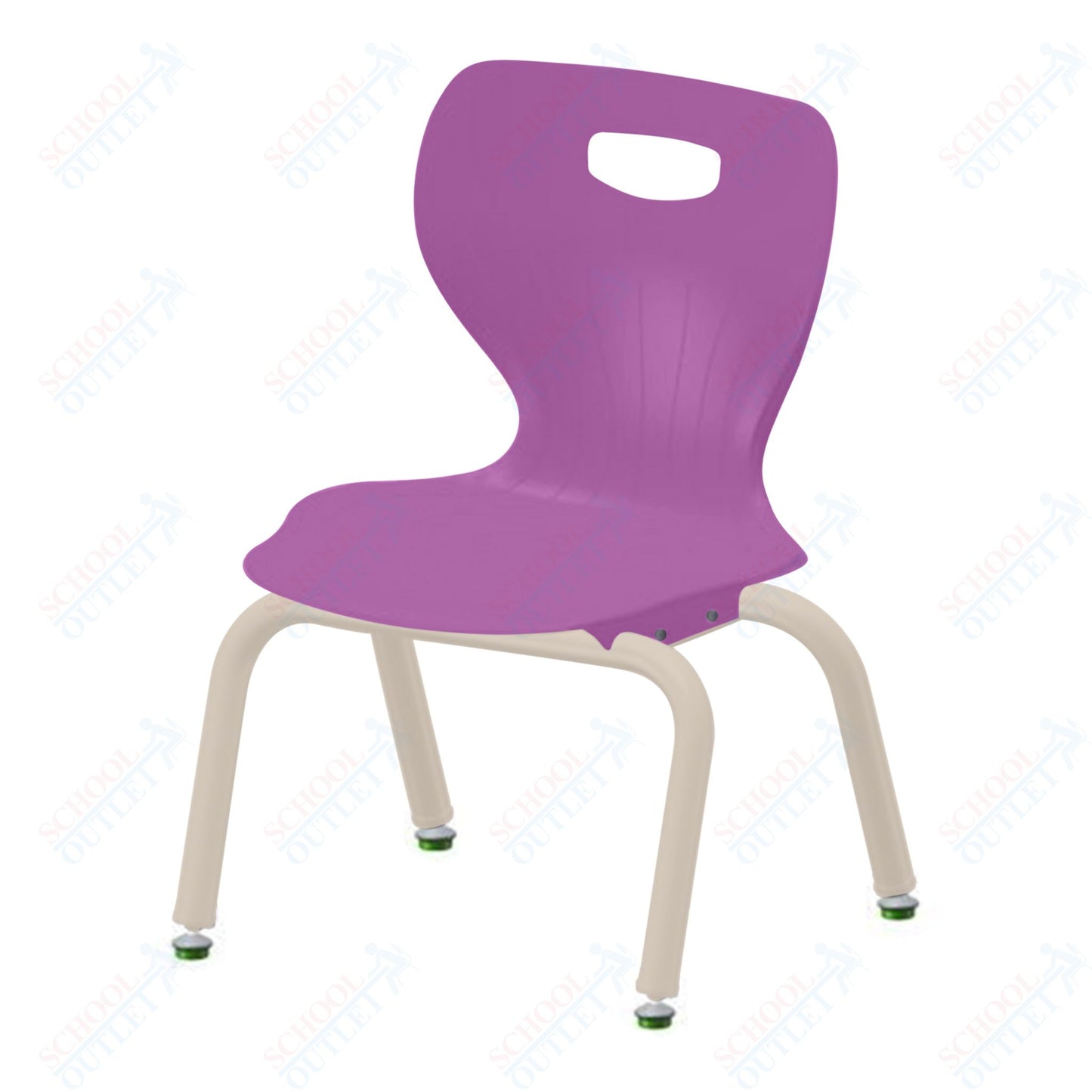 USA Capitol Euroflex 3500 Series 12" Stackable Chair (3502)