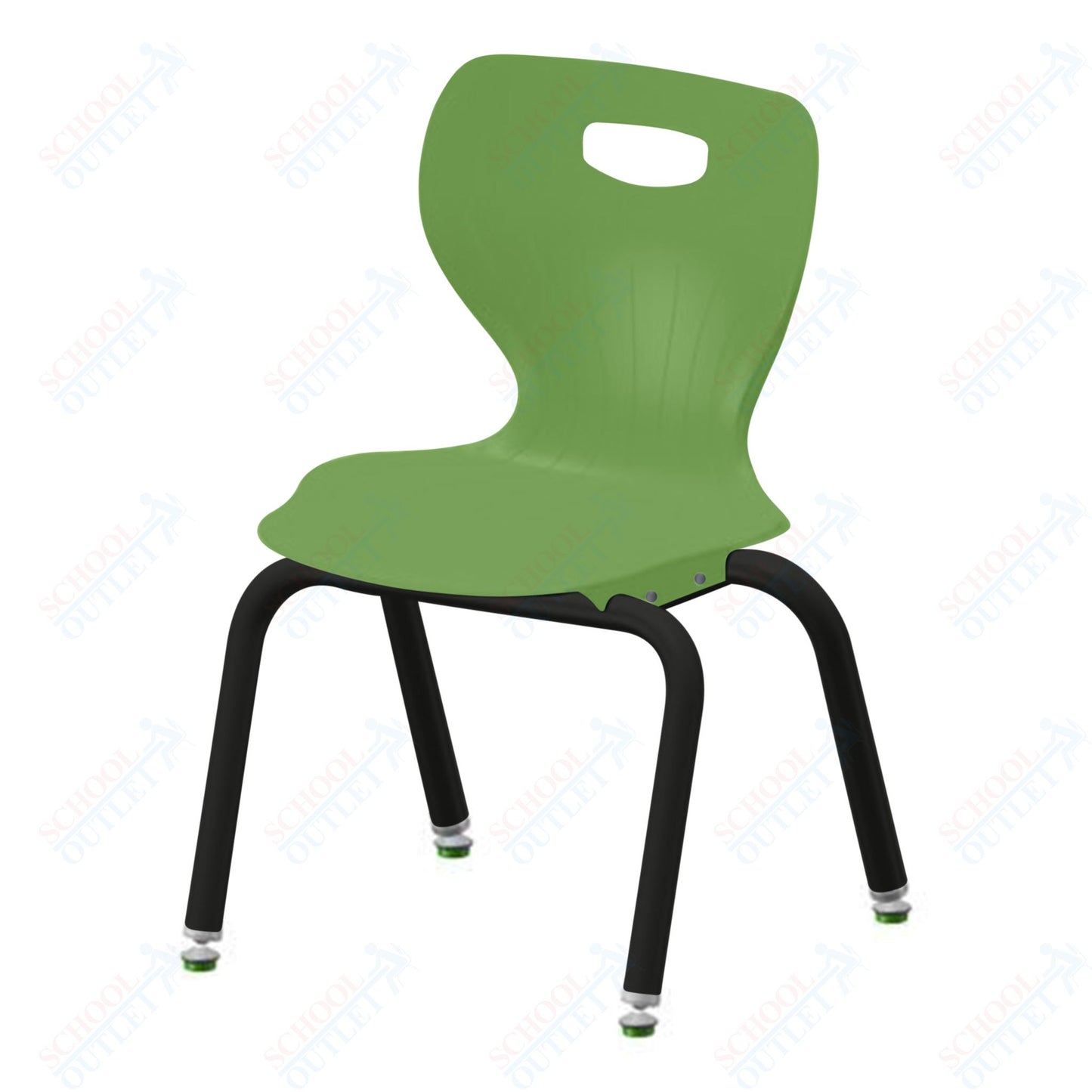 USA Capitol Euroflex 3500 Series 14" Stackable Chair (3504)