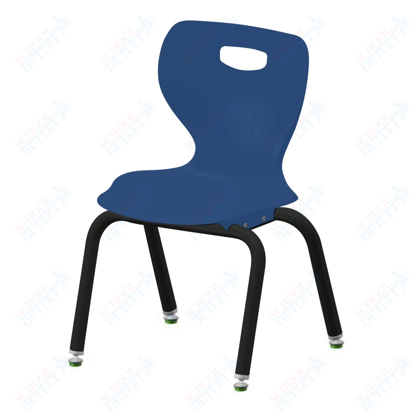 USA Capitol Euroflex 3500 Series 14" Stackable Chair (3504)