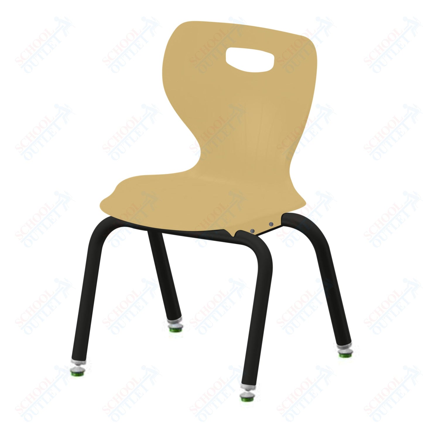 USA Capitol Euroflex 3500 Series 14" Stackable Chair (3504)