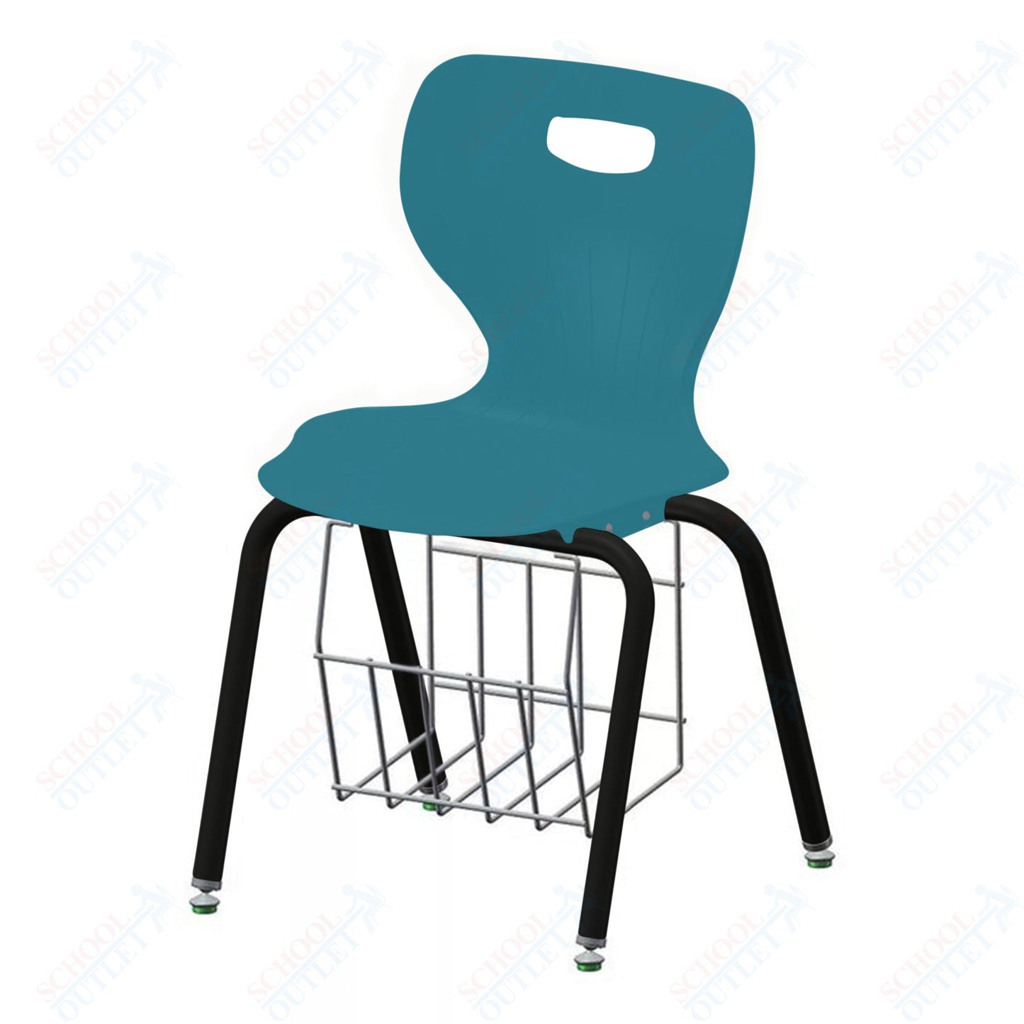 USA Capitol Euroflex 3500 Series 14" Chair with Book Basket (3514)