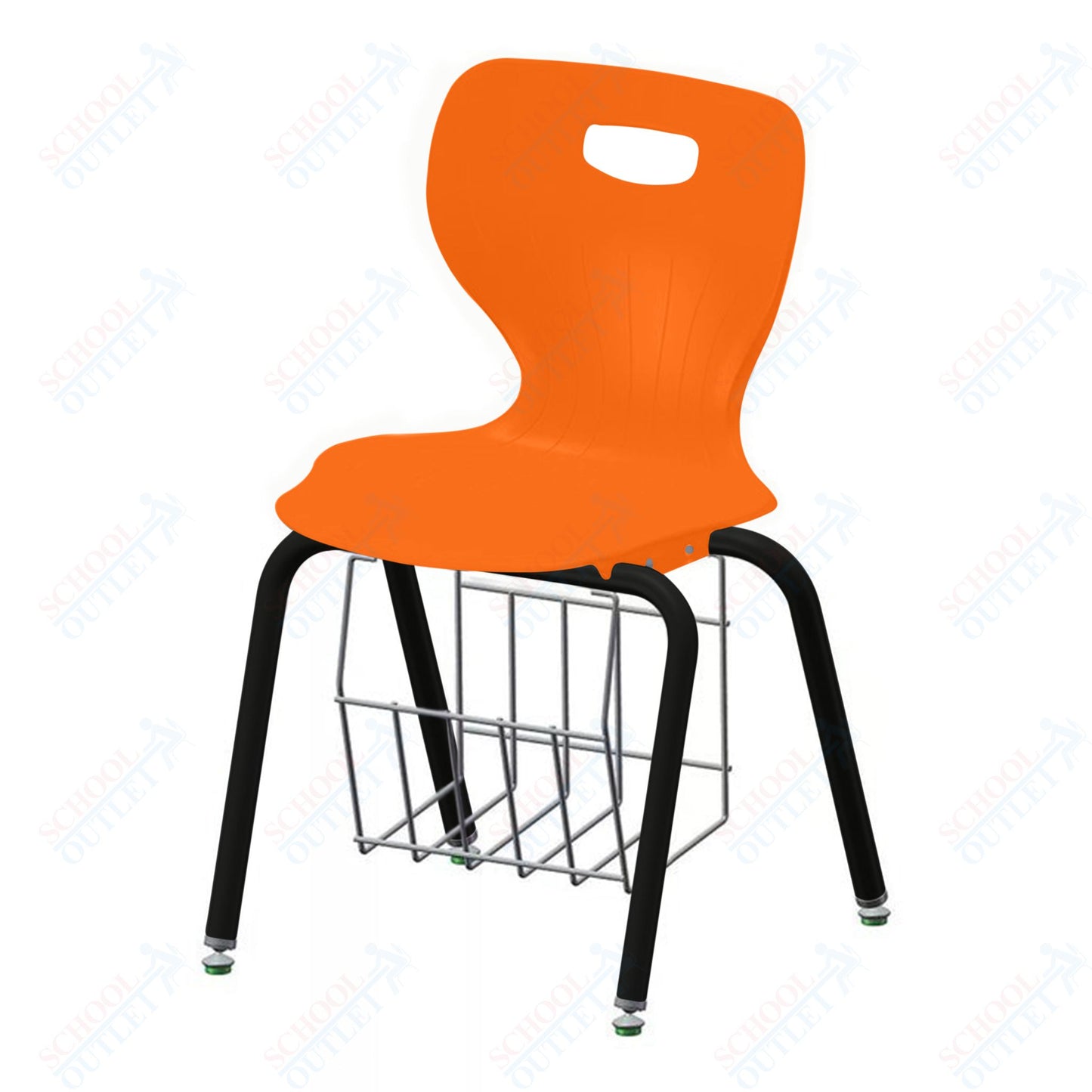 USA Capitol Euroflex 3500 Series 14" Chair with Book Basket (3514)