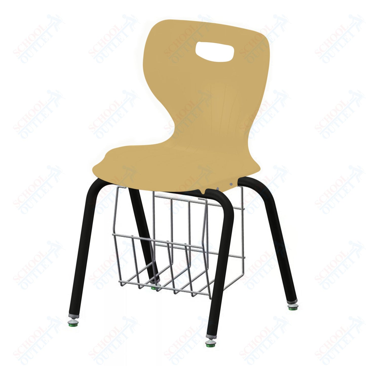 USA Capitol Euroflex 3500 Series 14" Chair with Book Basket (3514)