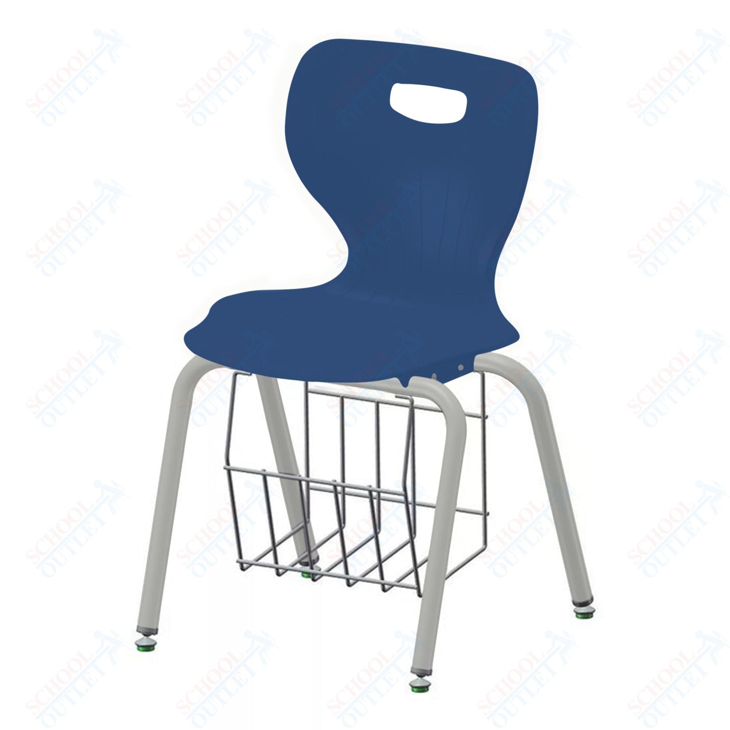 USA Capitol Euroflex 3500 Series 16" Chair with Book Basket (3516)