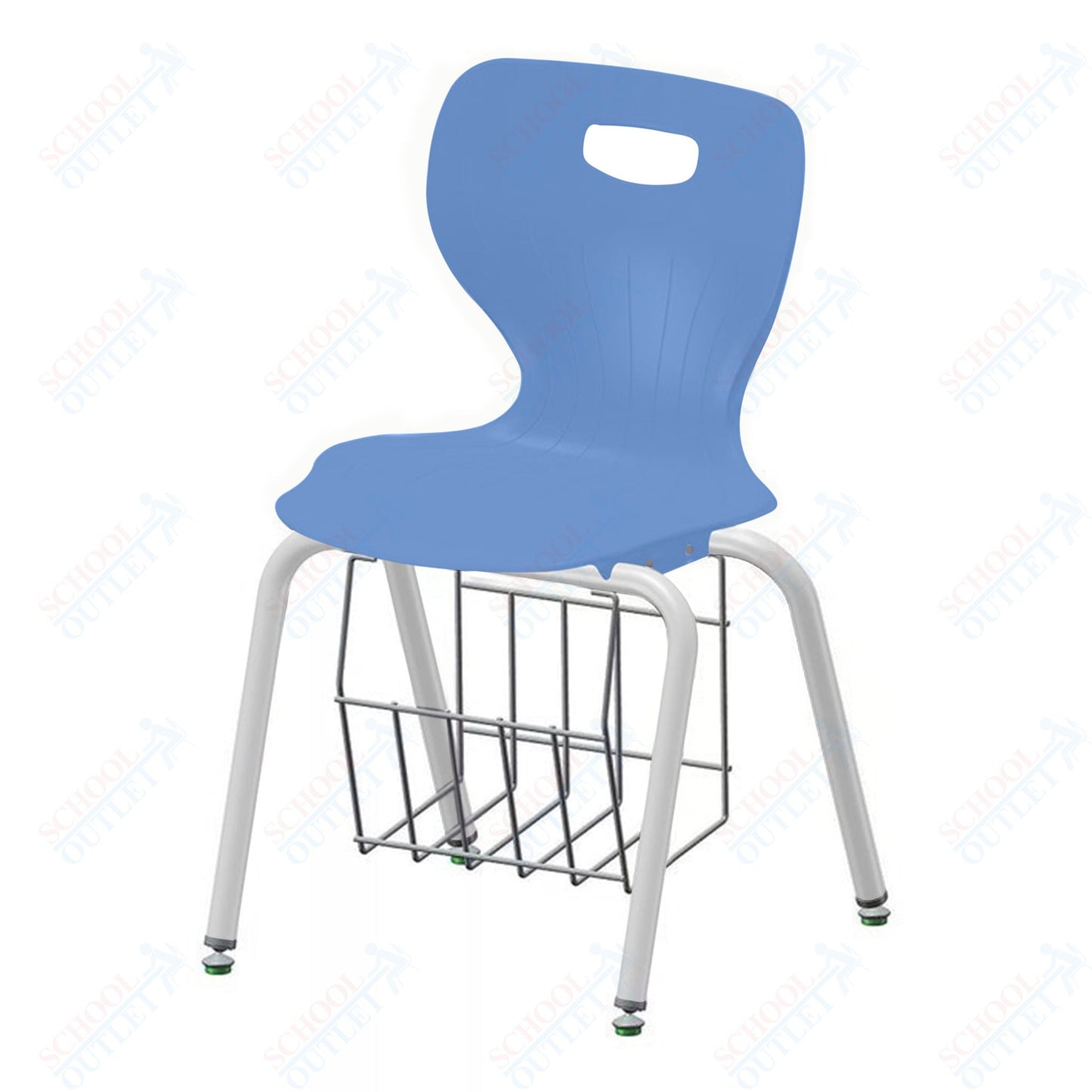 USA Capitol Euroflex 3500 Series 16" Chair with Book Basket (3516)