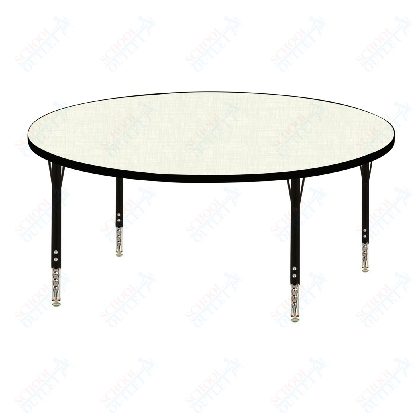 USA Capitol 36" Round Activity Table Adjustable Height 23"-31" (36RSE)