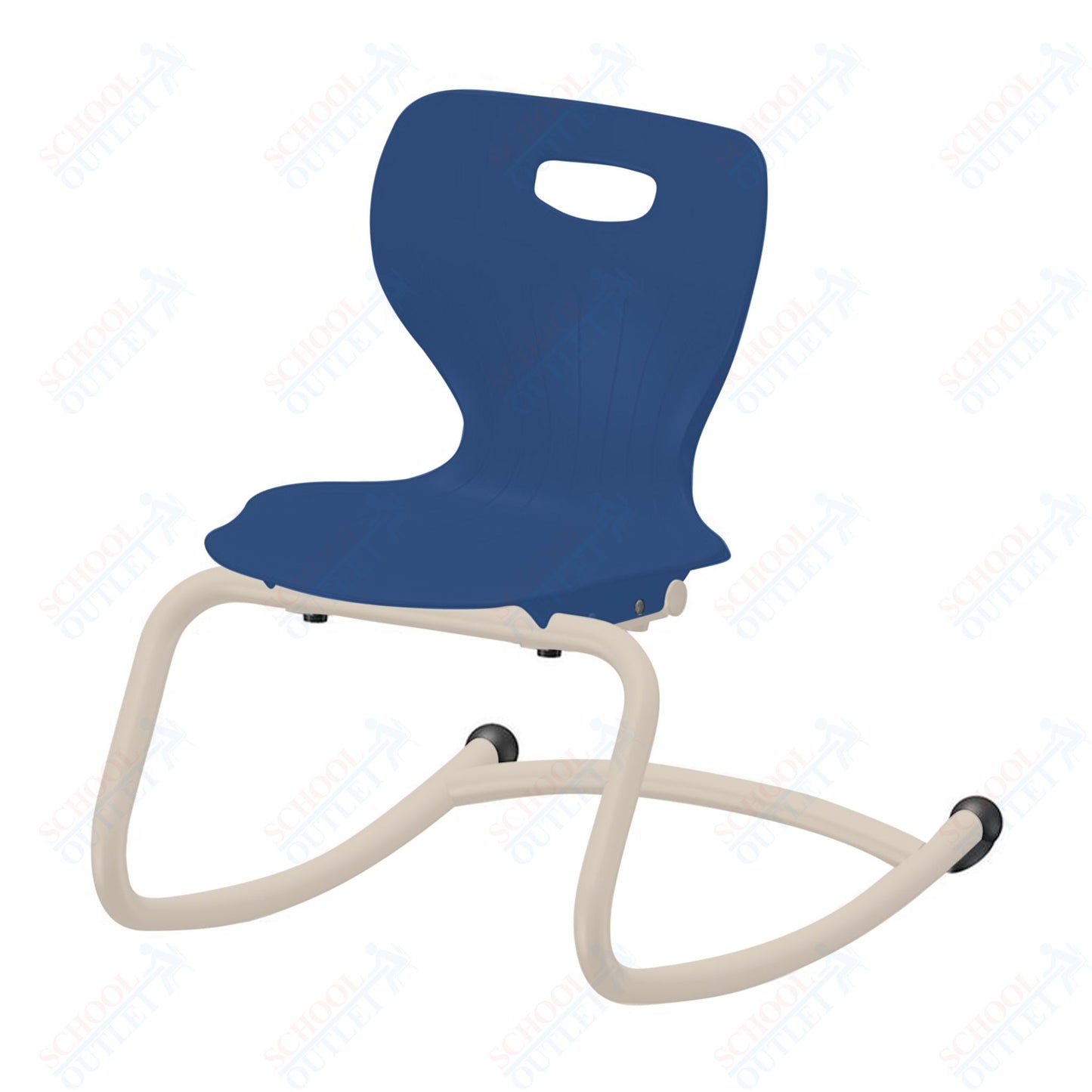 USA Capitol Euroflex 18" Stackable Cantilever Rocker Chair (3708R)