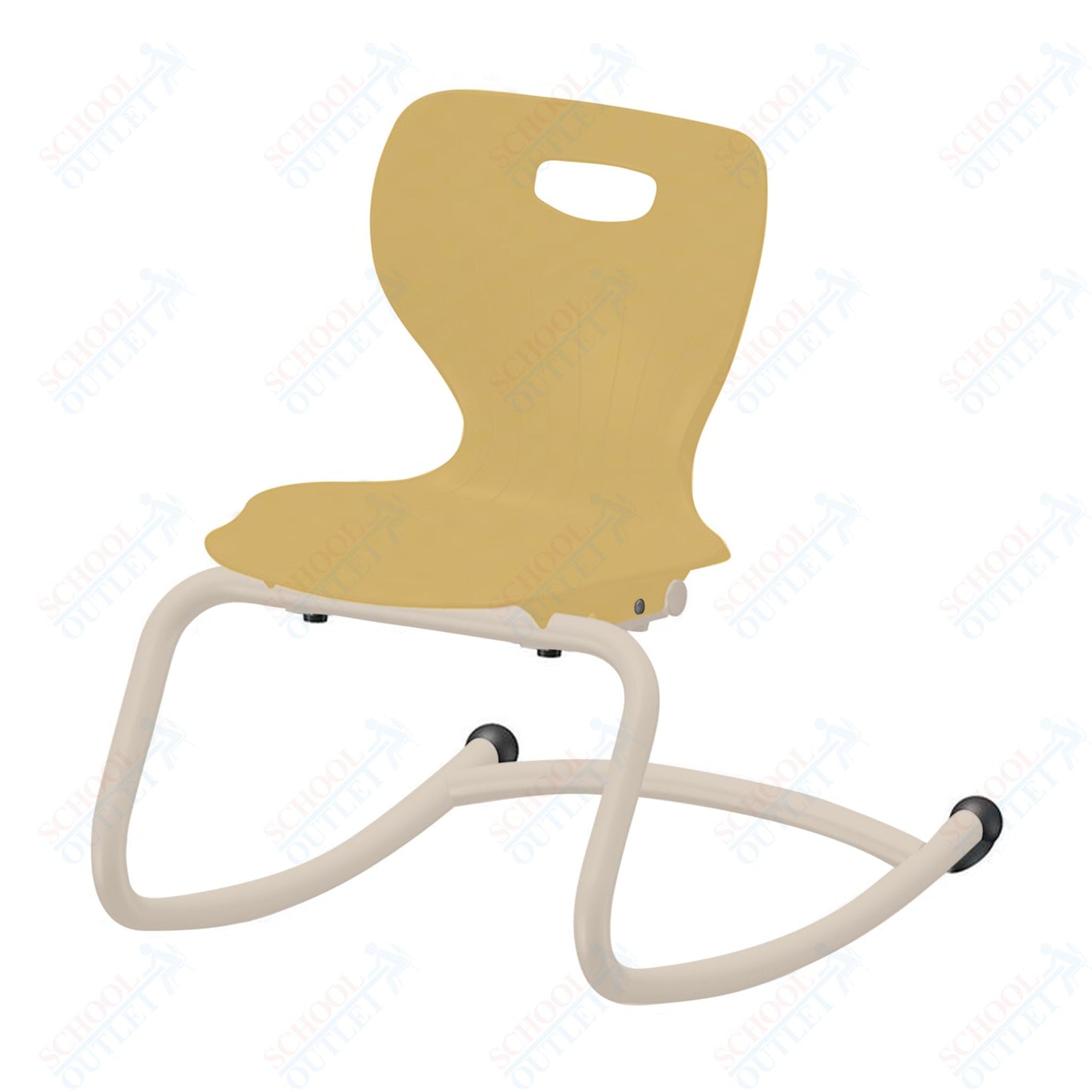 USA Capitol Euroflex 18" Stackable Cantilever Rocker Chair (3708R)