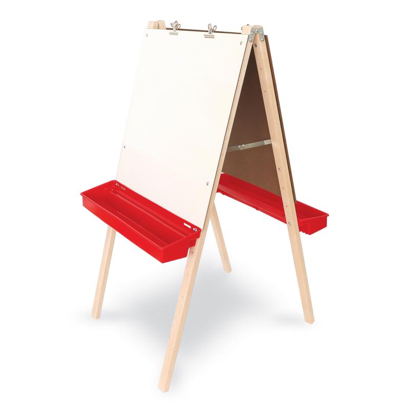 Whitney Brothers Adj. Double Easel With Dry Erase Boards(Whitney Brothers WHT-WB6800)