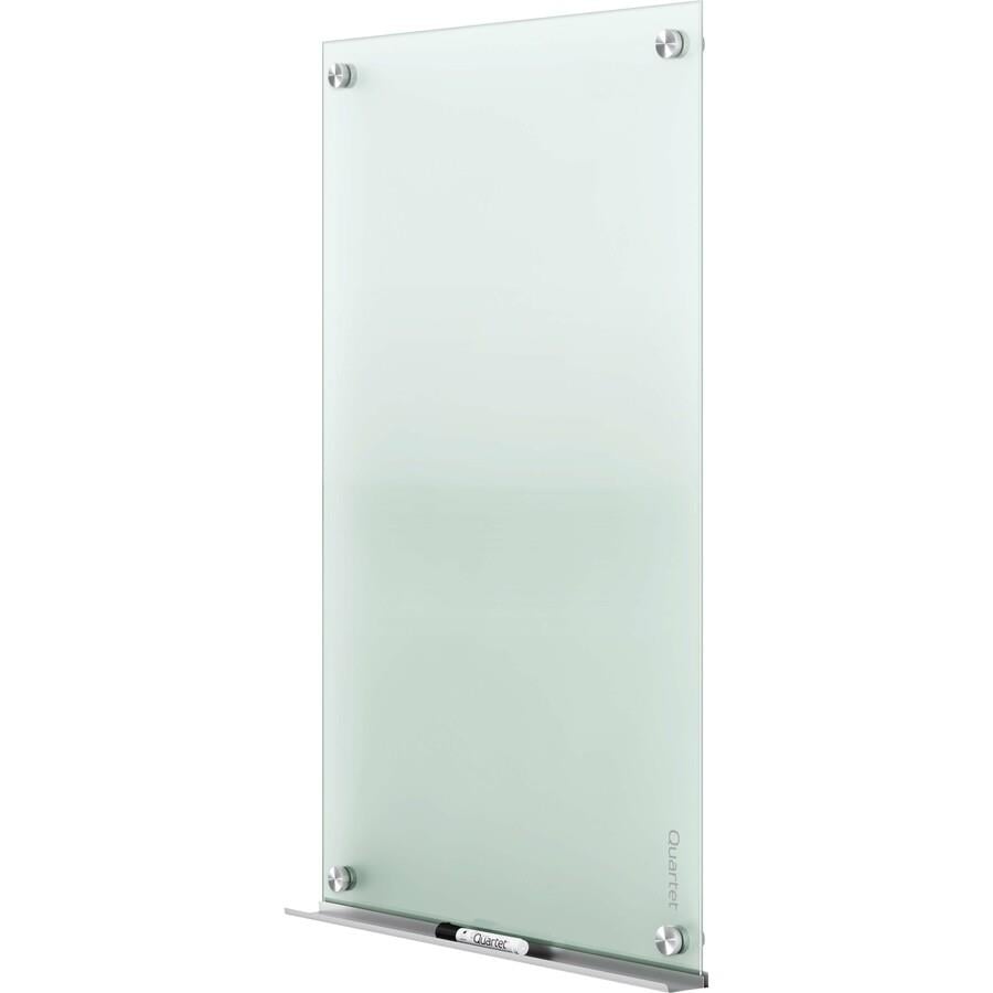 Quartet Infinity Glass Dry-Erase Board Frameless Frosted Surface - 24"W x 18"H (G2418F)