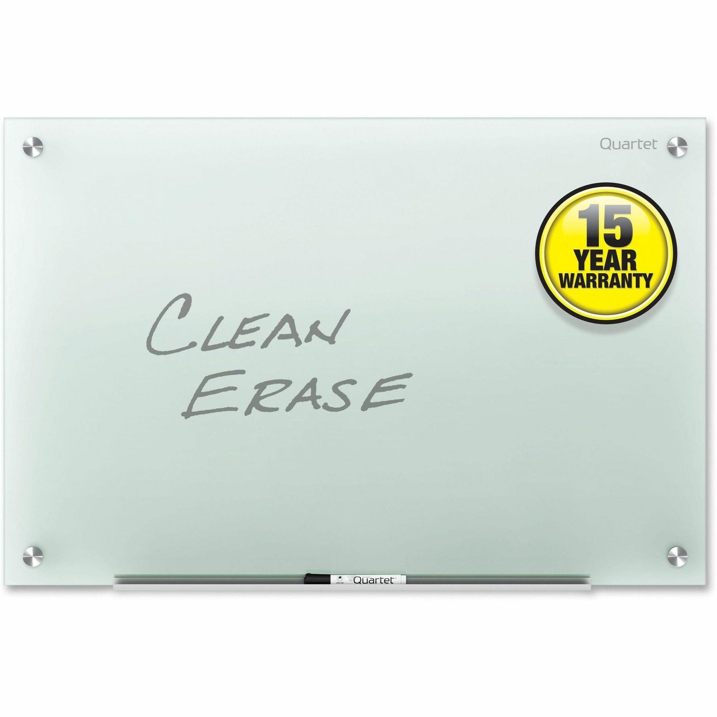 Quartet Infinity Glass Dry-Erase Board Frameless Frosted Surface - 24"W x 18"H (G2418F)