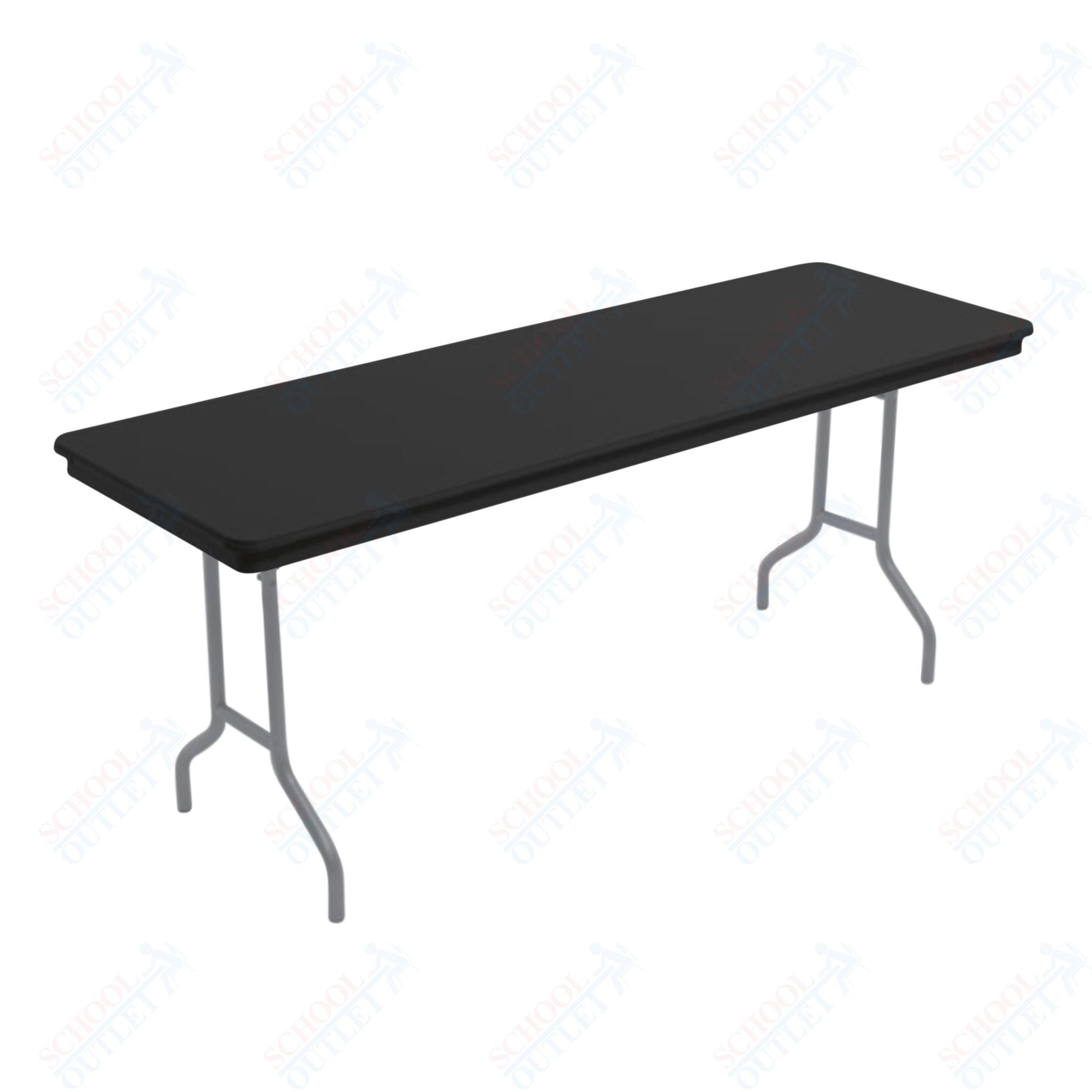 AmTab Dynalite Featherweight Heavy - Duty ABS Plastic Folding Table - Rectangle - 30"W x 72"L x 29"H (AmTab AMT - 306DL) - SchoolOutlet