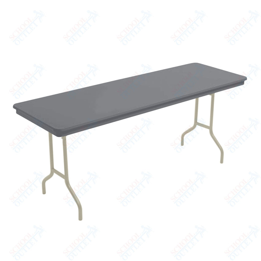 AmTab Dynalite Featherweight Heavy - Duty ABS Plastic Folding Table - Rectangle - 30"W x 96"L x 29"H (AmTab AMT - 308DL) - SchoolOutlet